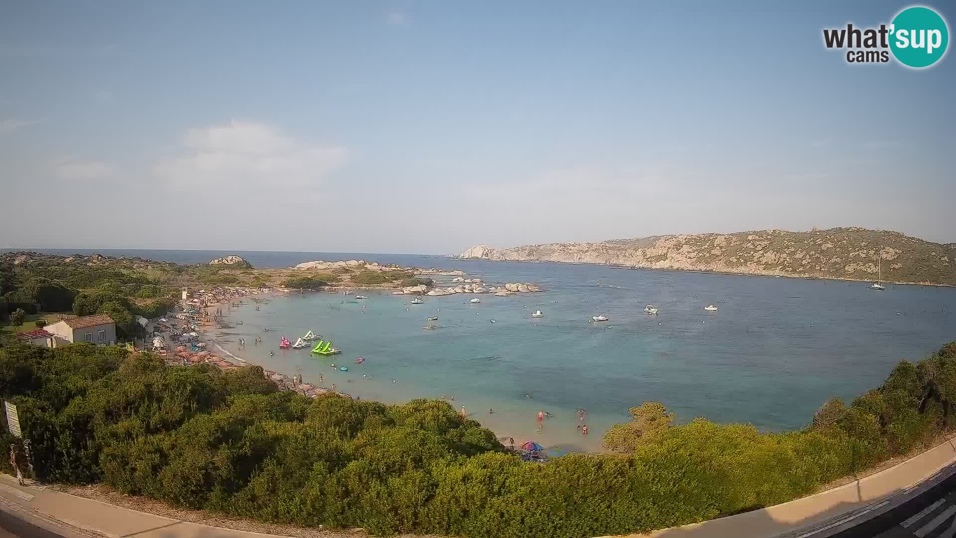 Webcam Rena di Levante – Vista live da Capo Testa