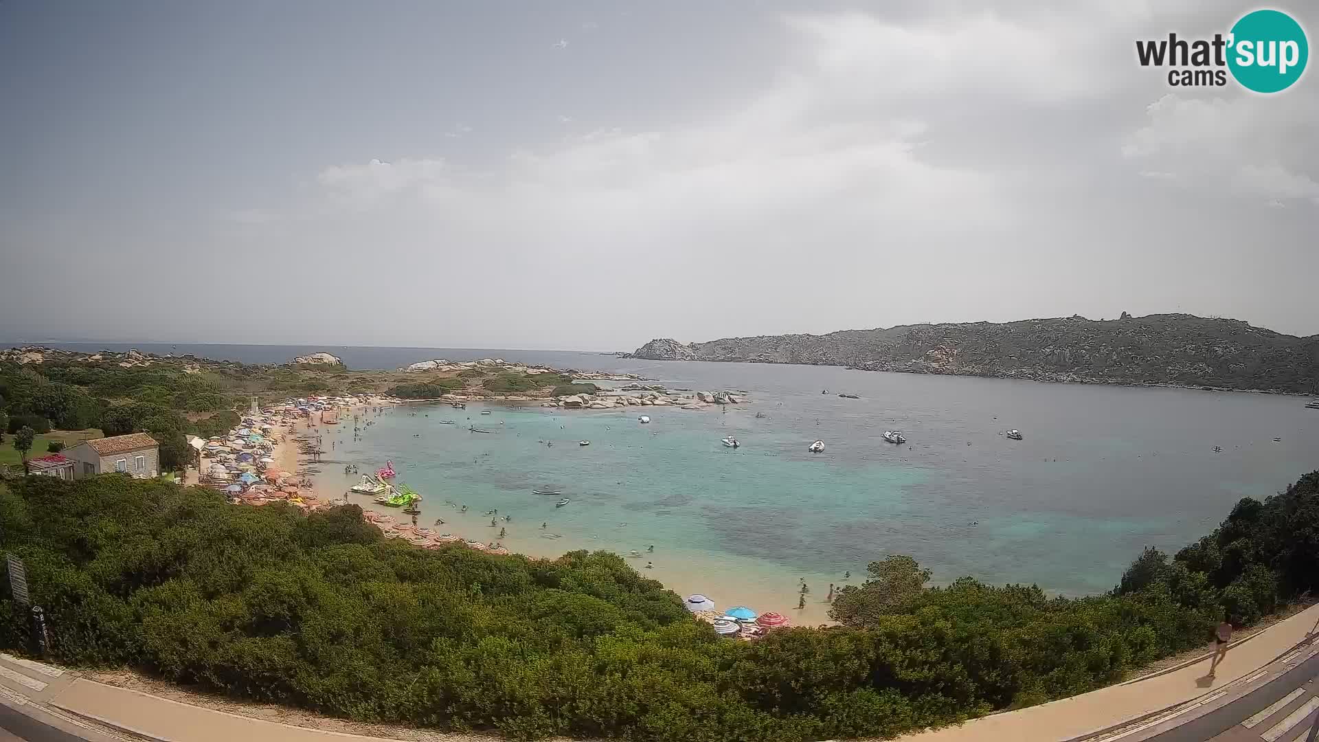 Webcam Rena di Levante – Live View from Capo Testa