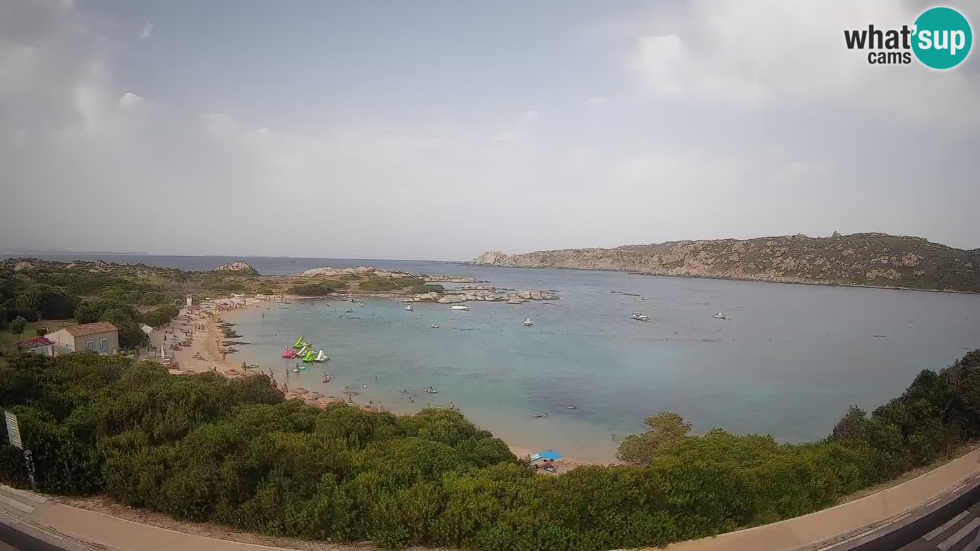 Webcam Rena di Levante – Live View from Capo Testa