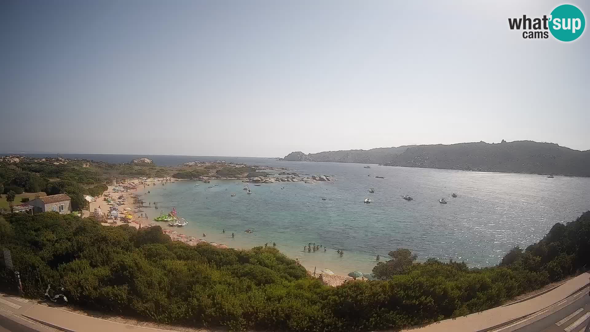 Webcam Rena di Levante – Live View from Capo Testa