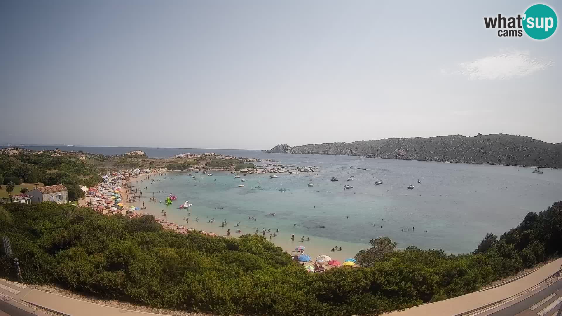 Web kamera Rena di Levante – Pogled uživo s Capo Testa