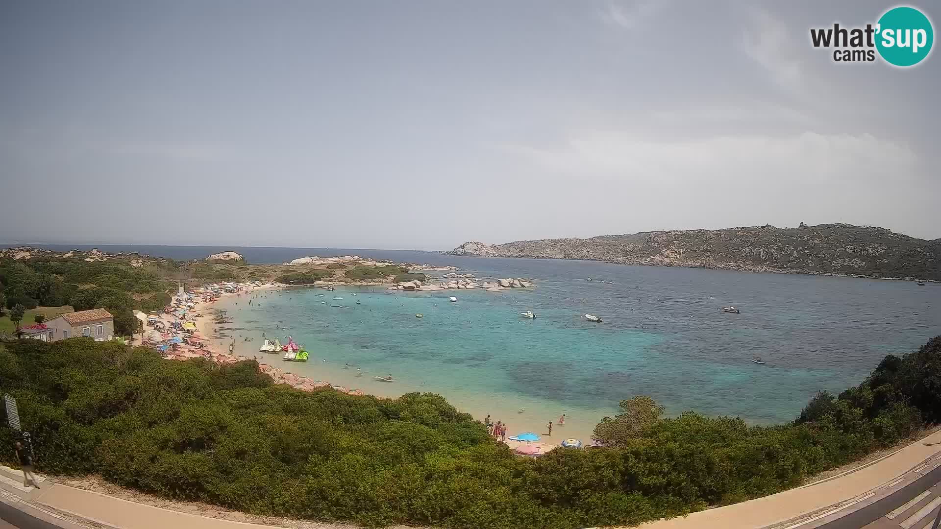 Webcam Rena di Levante – Live View from Capo Testa