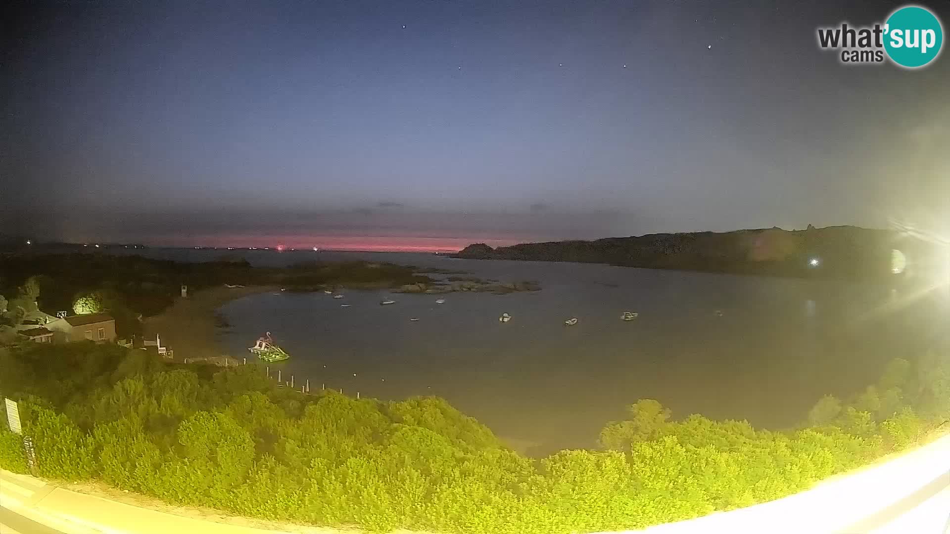 Webcam Rena di Levante – Live View from Capo Testa