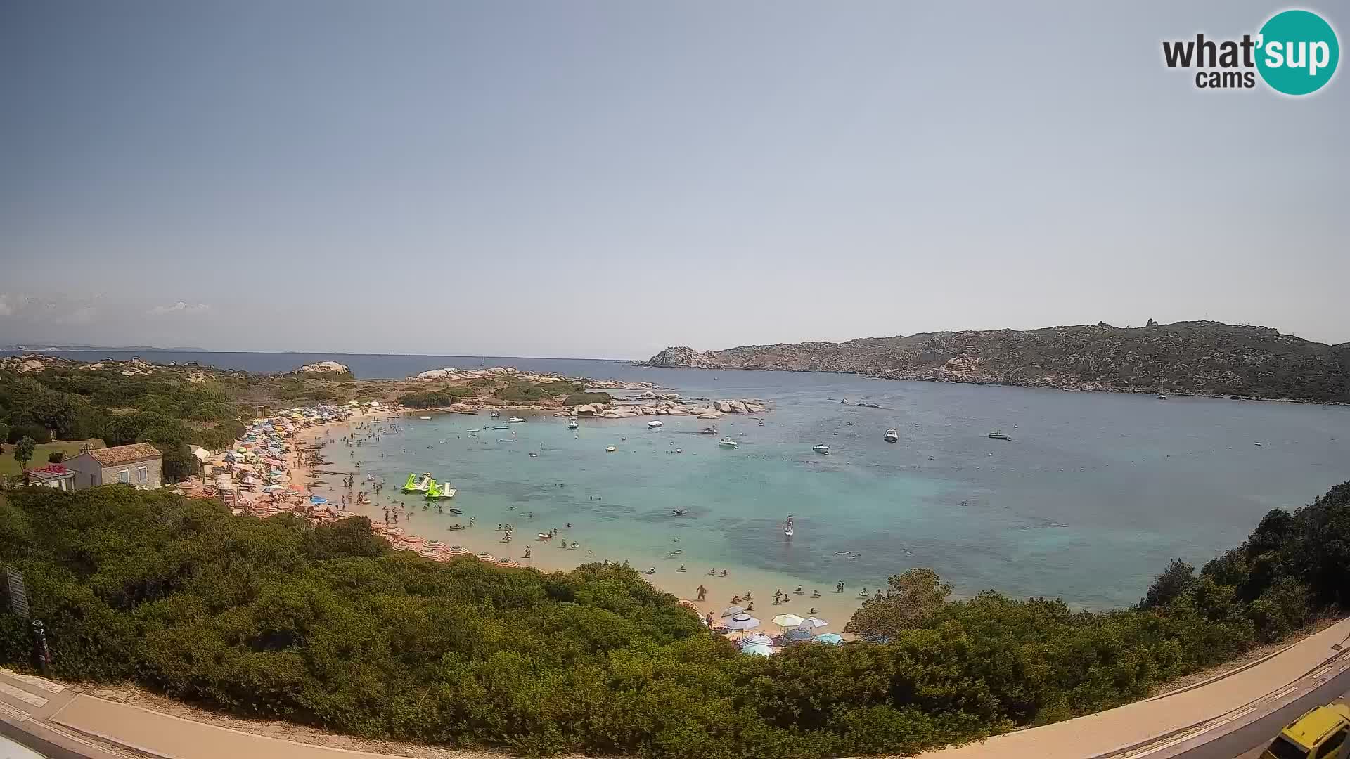 Webcam Rena di Levante – Live View from Capo Testa