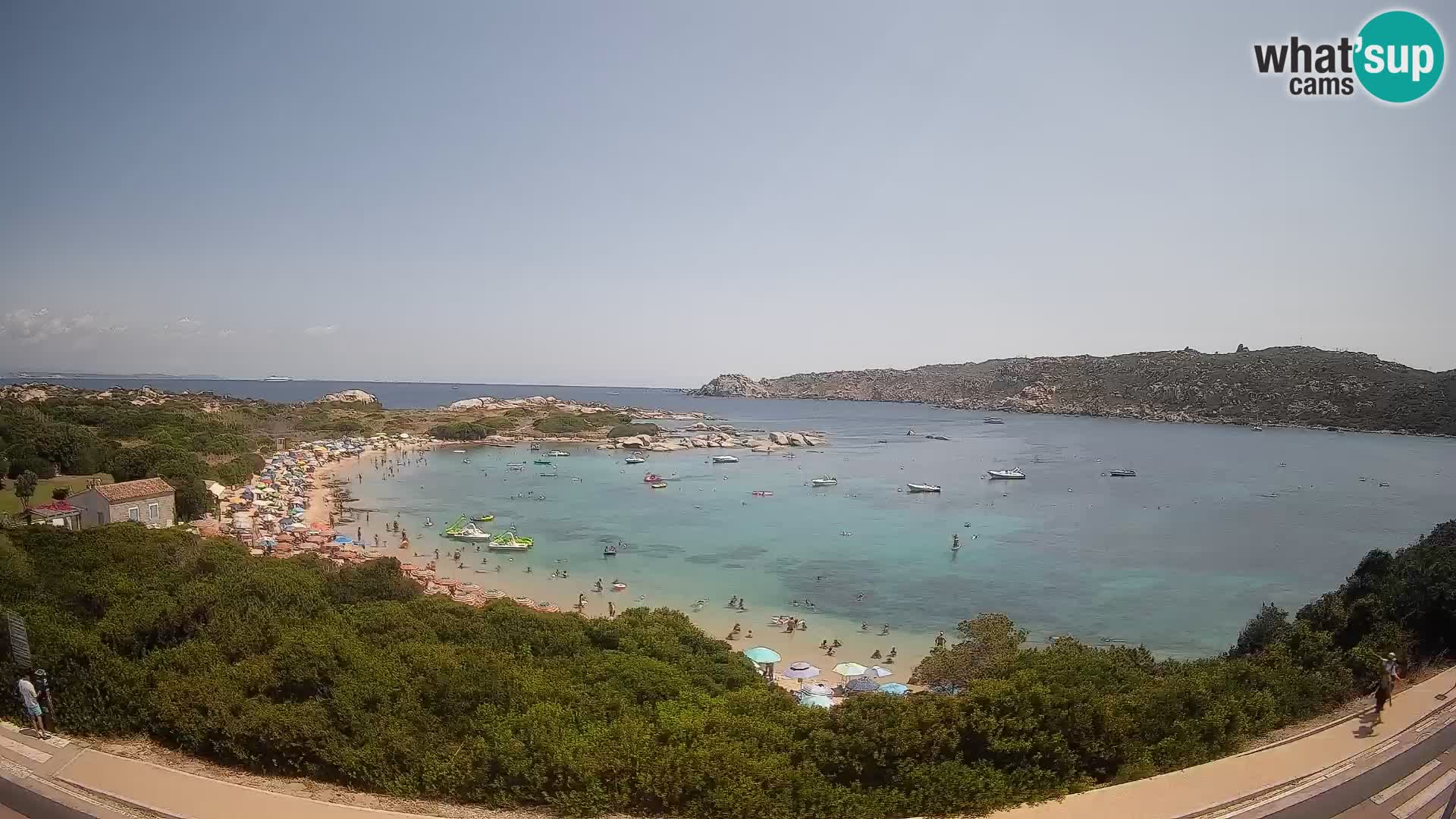 Spletna kamera Rena di Levante – Pogled v živo na Capo Testa