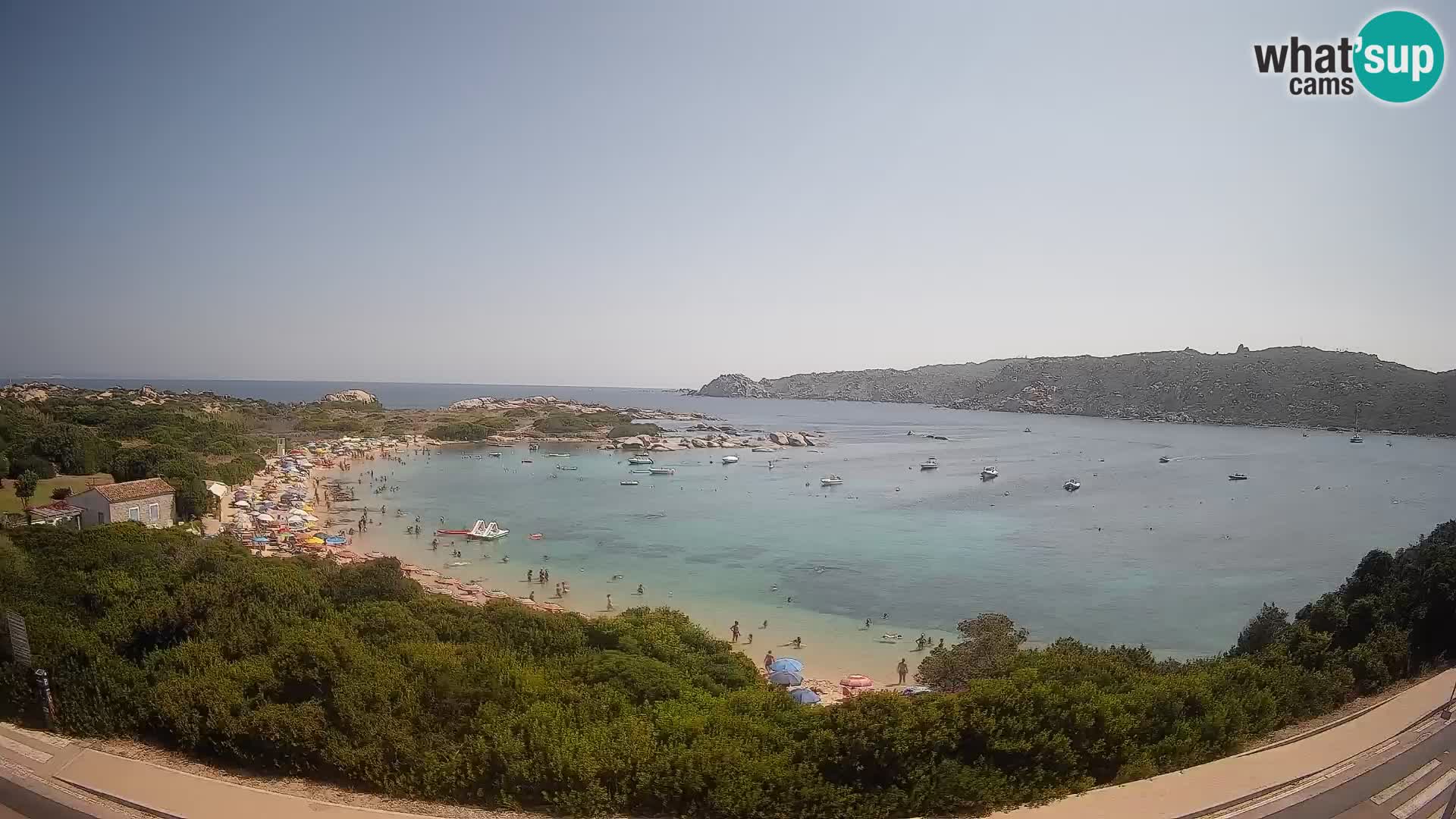 Webcam Rena di Levante – Live View from Capo Testa