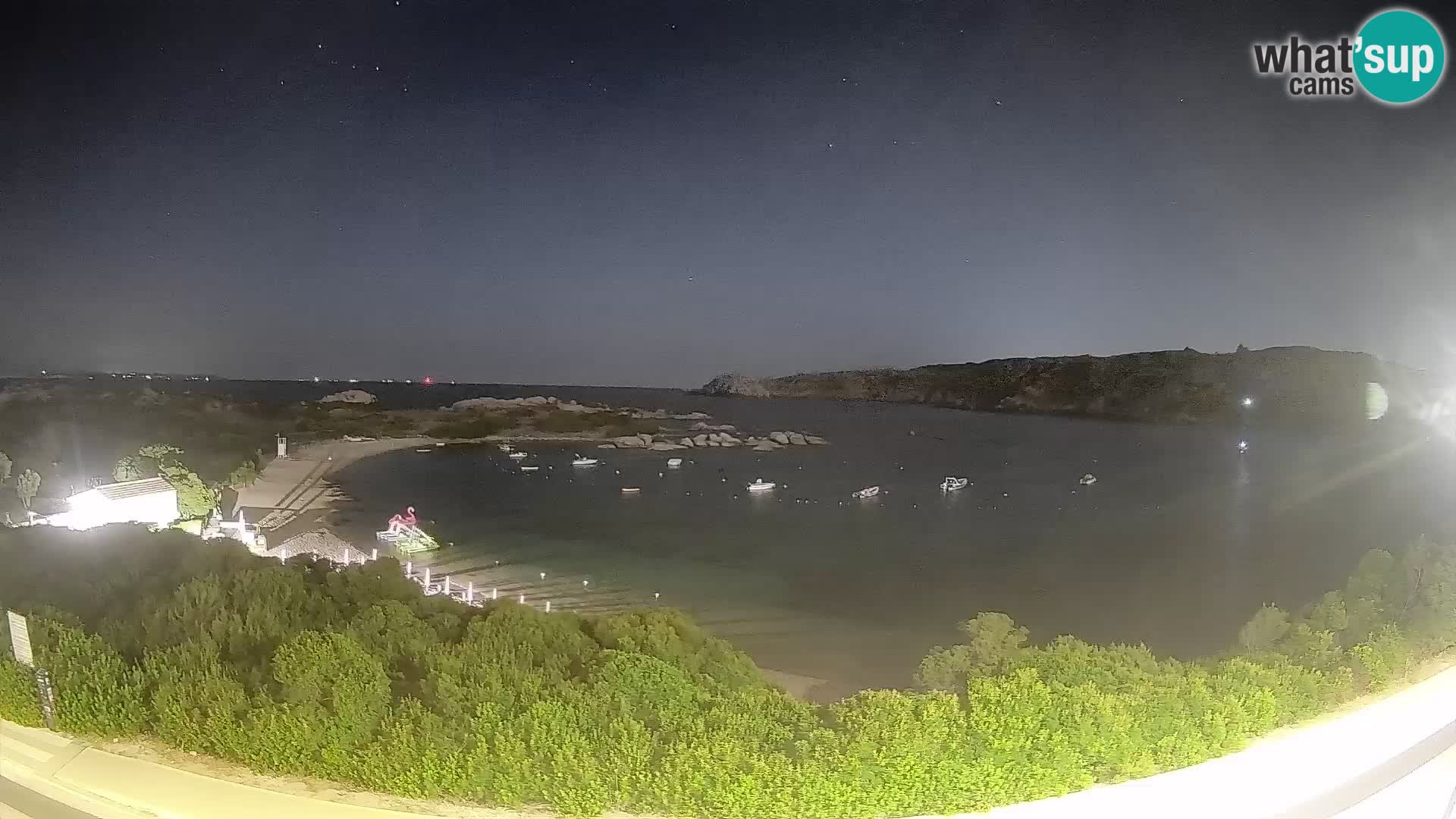 Spletna kamera Rena di Levante – Pogled v živo na Capo Testa