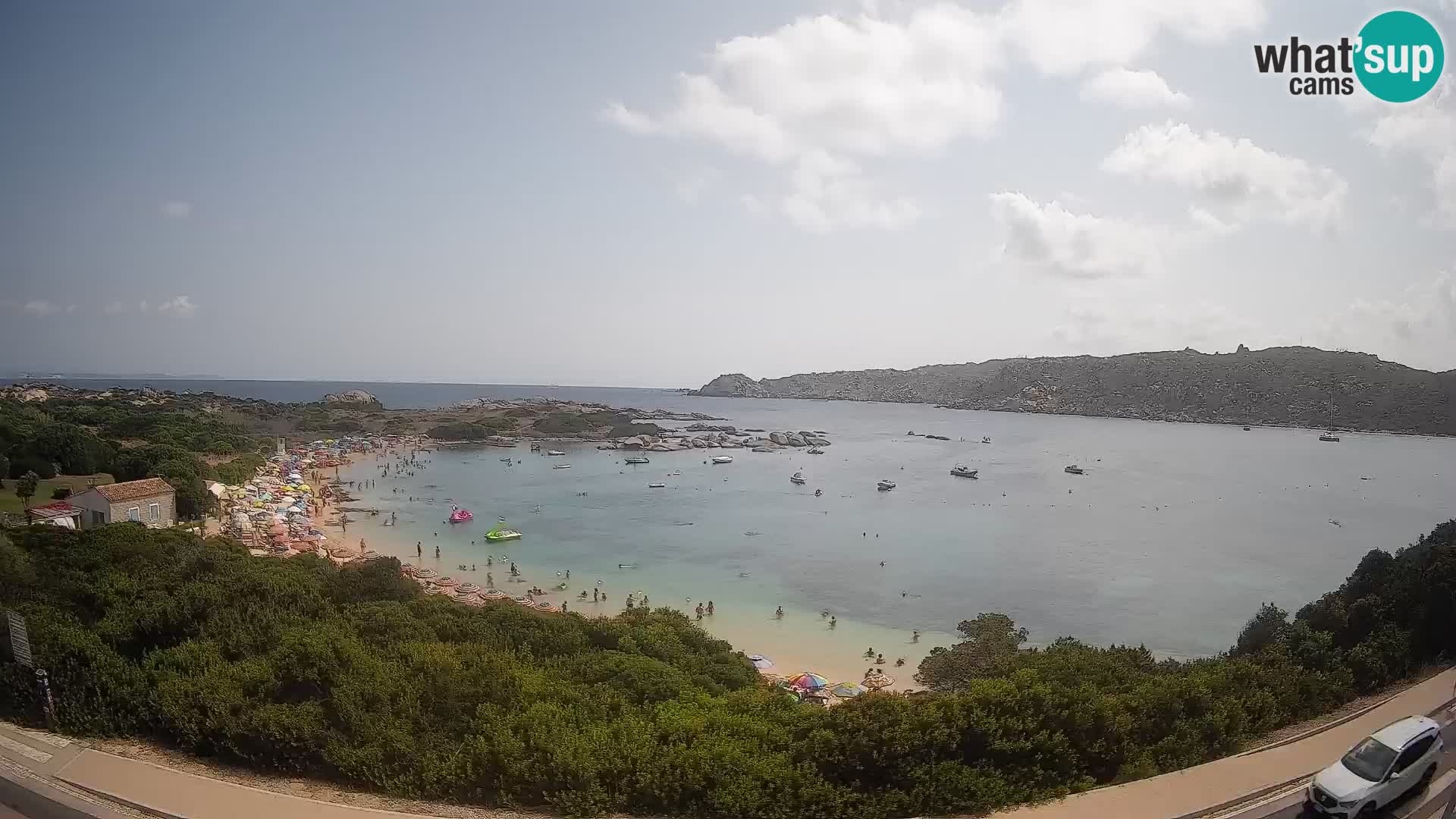 Webcam Rena di Levante – Live View from Capo Testa
