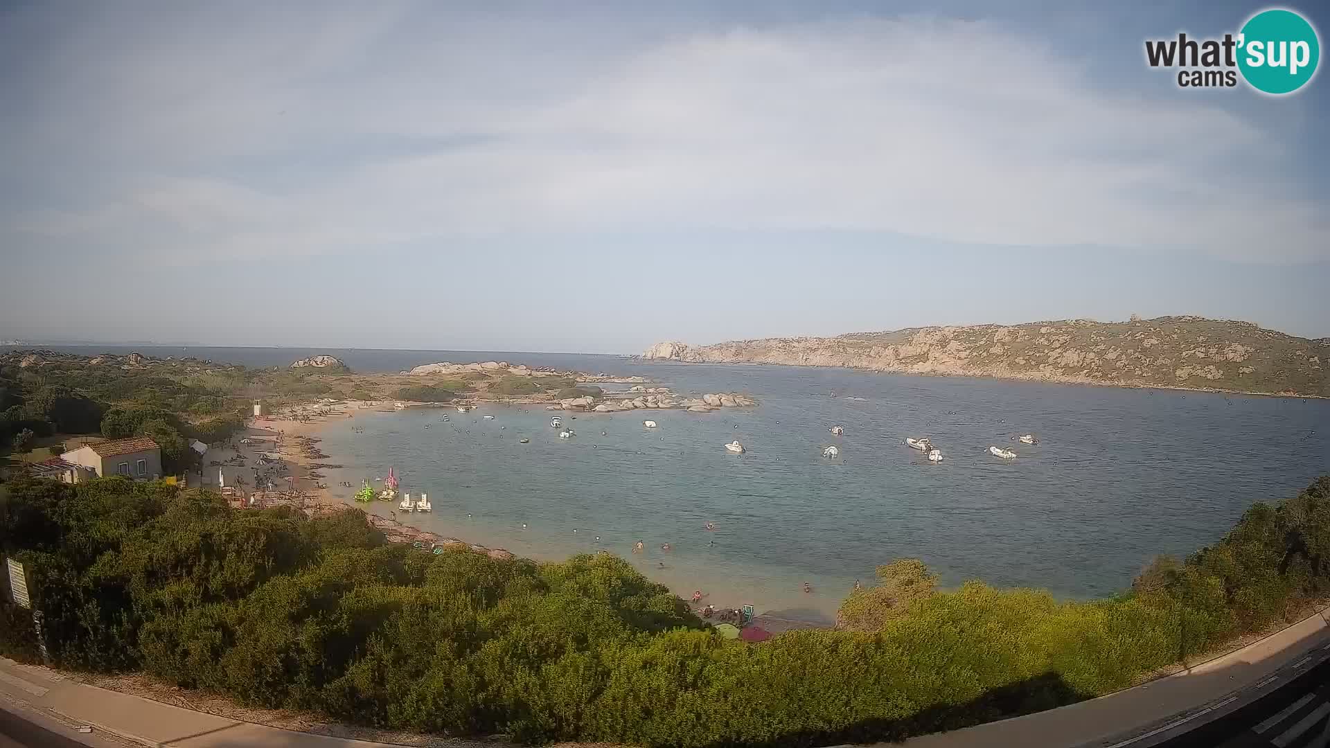 Webcam Rena di Levante – Live View from Capo Testa
