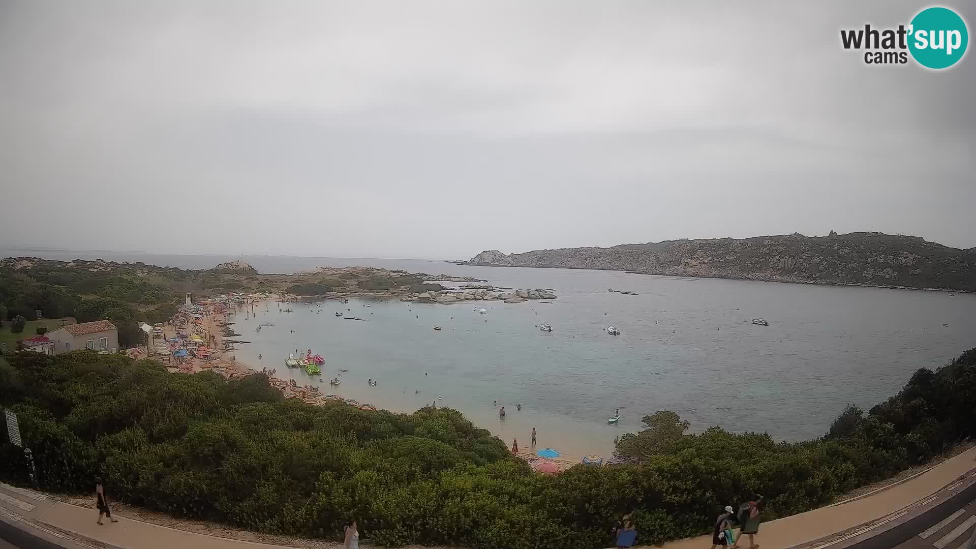 Webcam Rena di Levante – Live View from Capo Testa