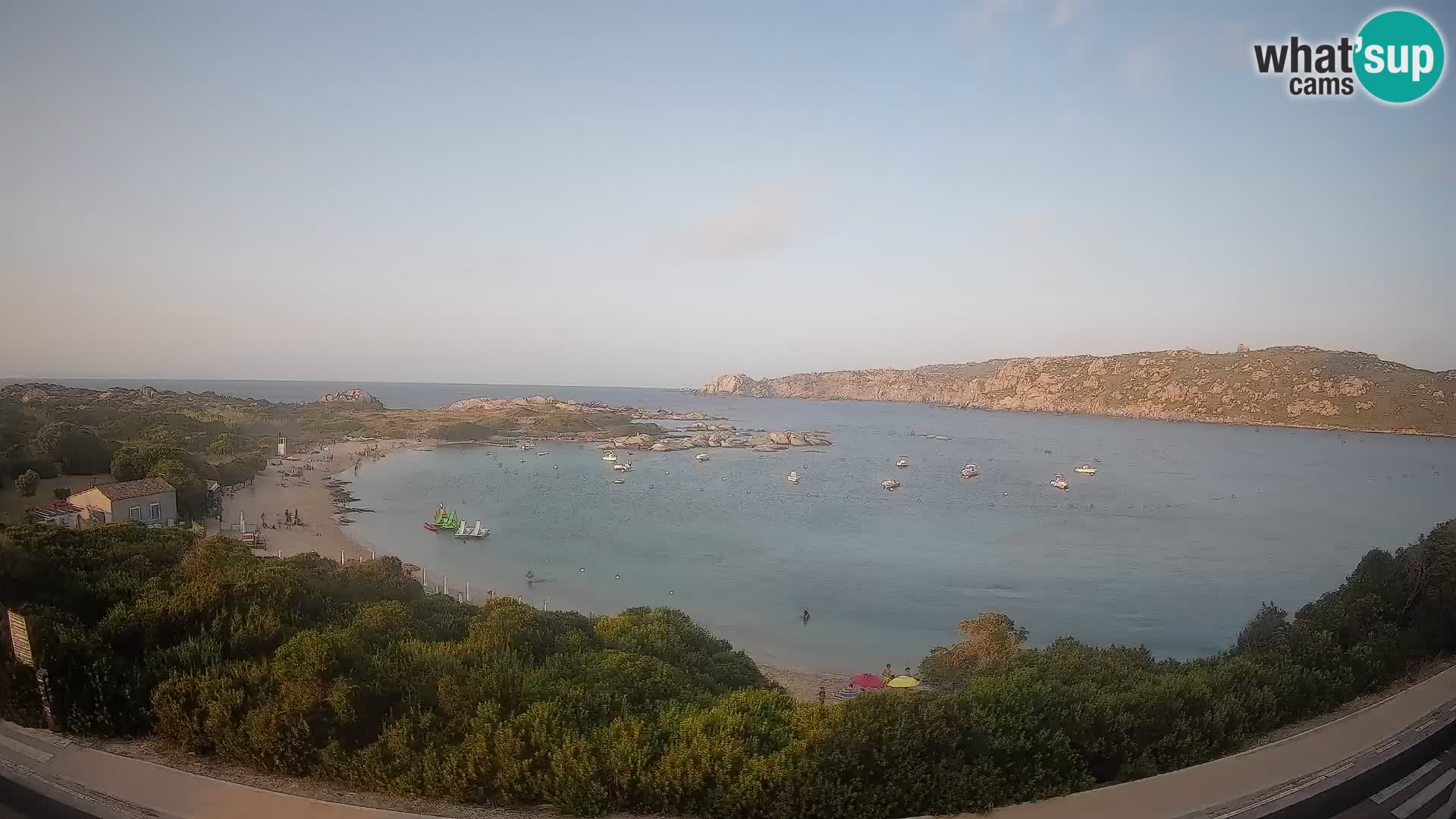 Webcam Rena di Levante – Live View from Capo Testa