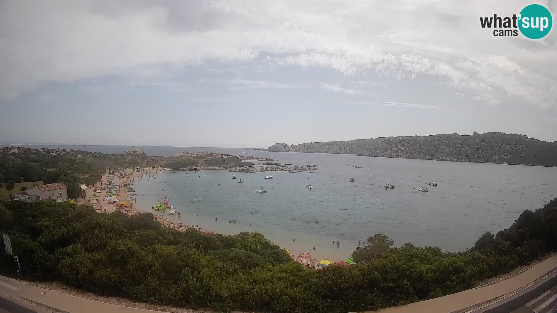 Webcam Rena di Levante – Vue en direct depuis Capo Testa