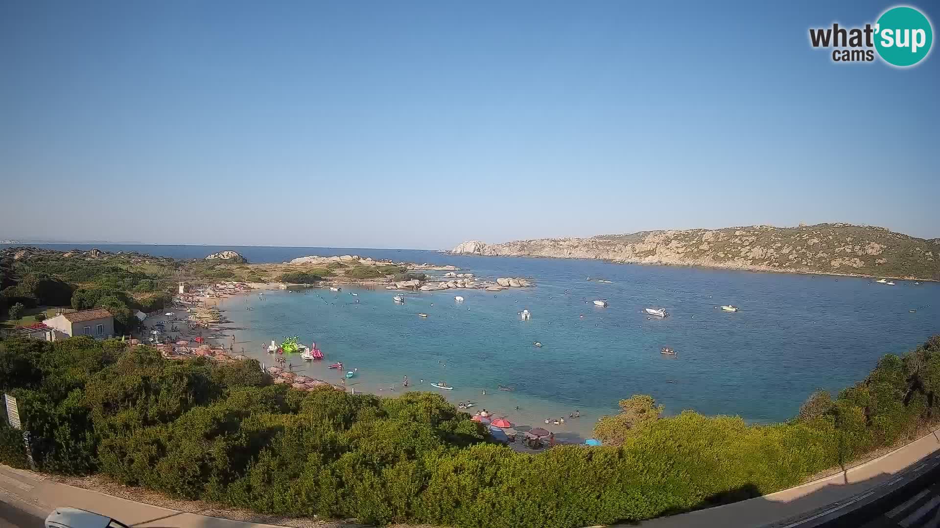 Webcam Rena di Levante – Vue en direct depuis Capo Testa