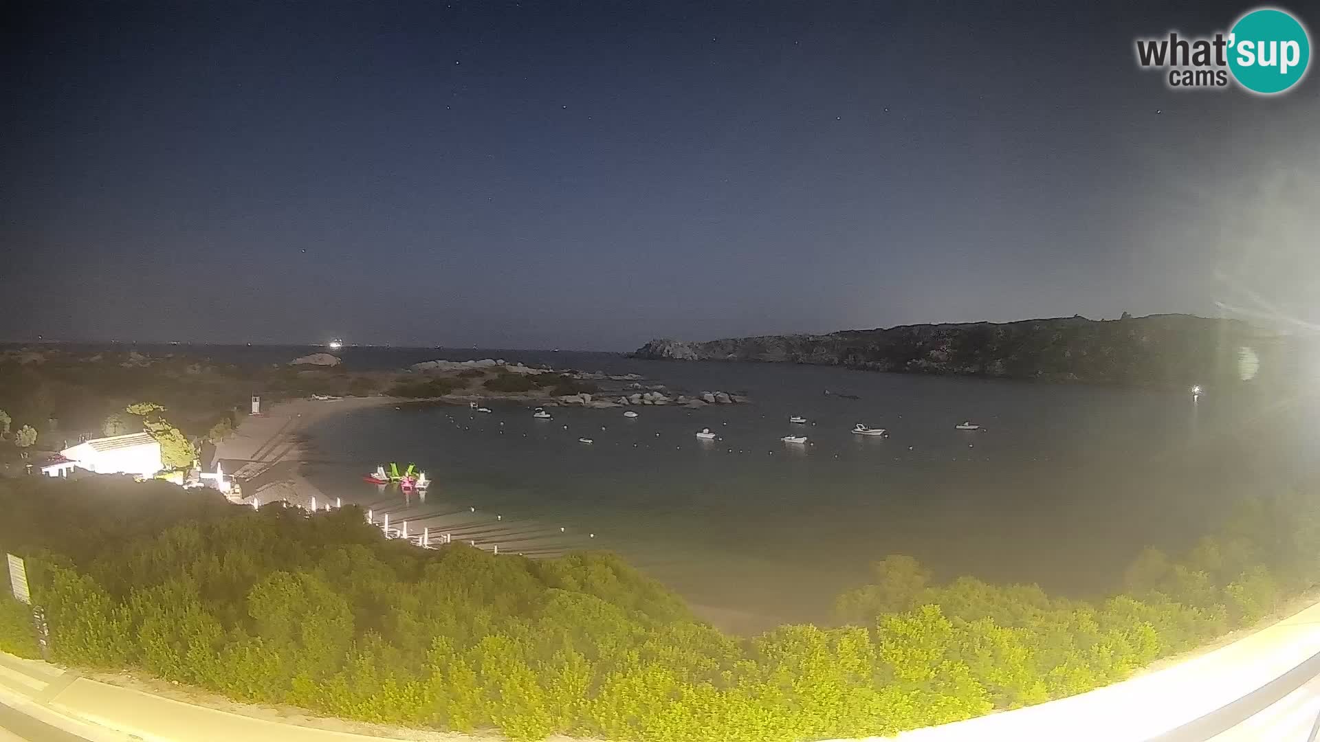 Spletna kamera Rena di Levante – Pogled v živo na Capo Testa