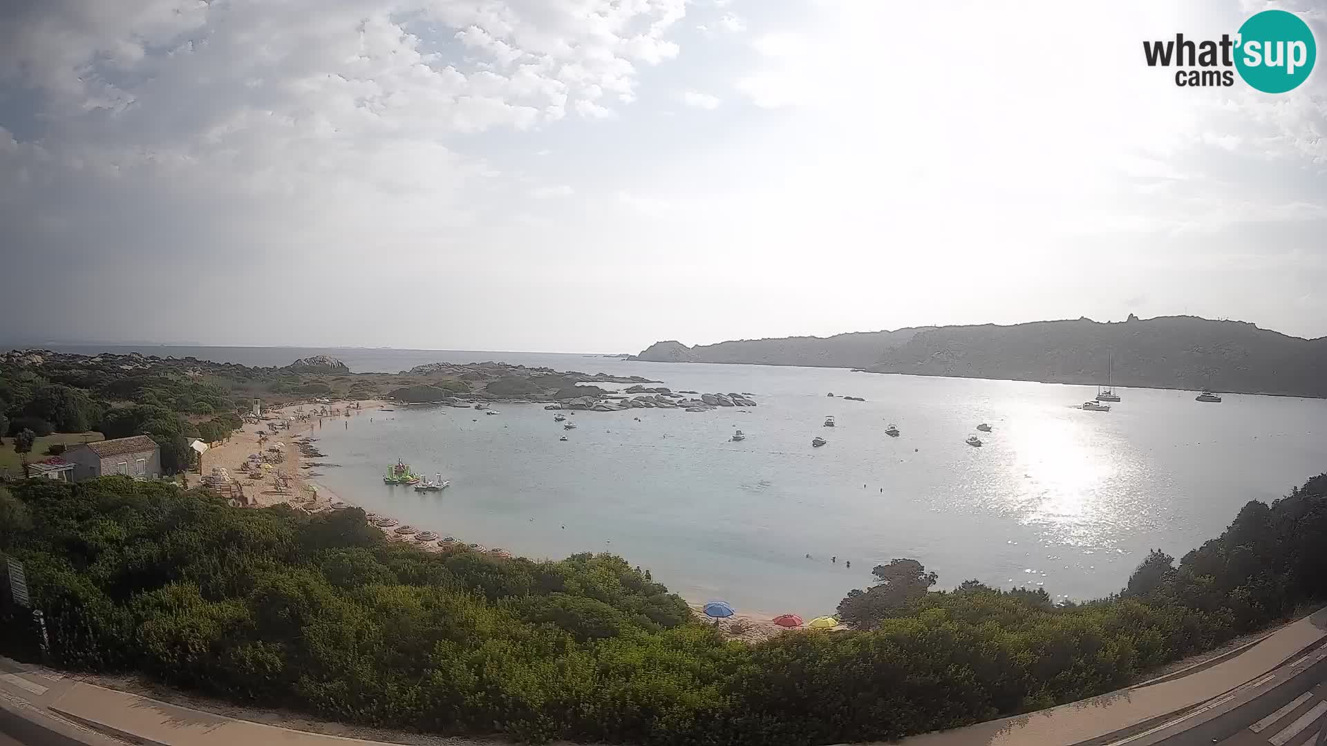 Web kamera Rena di Levante – Pogled uživo s Capo Testa