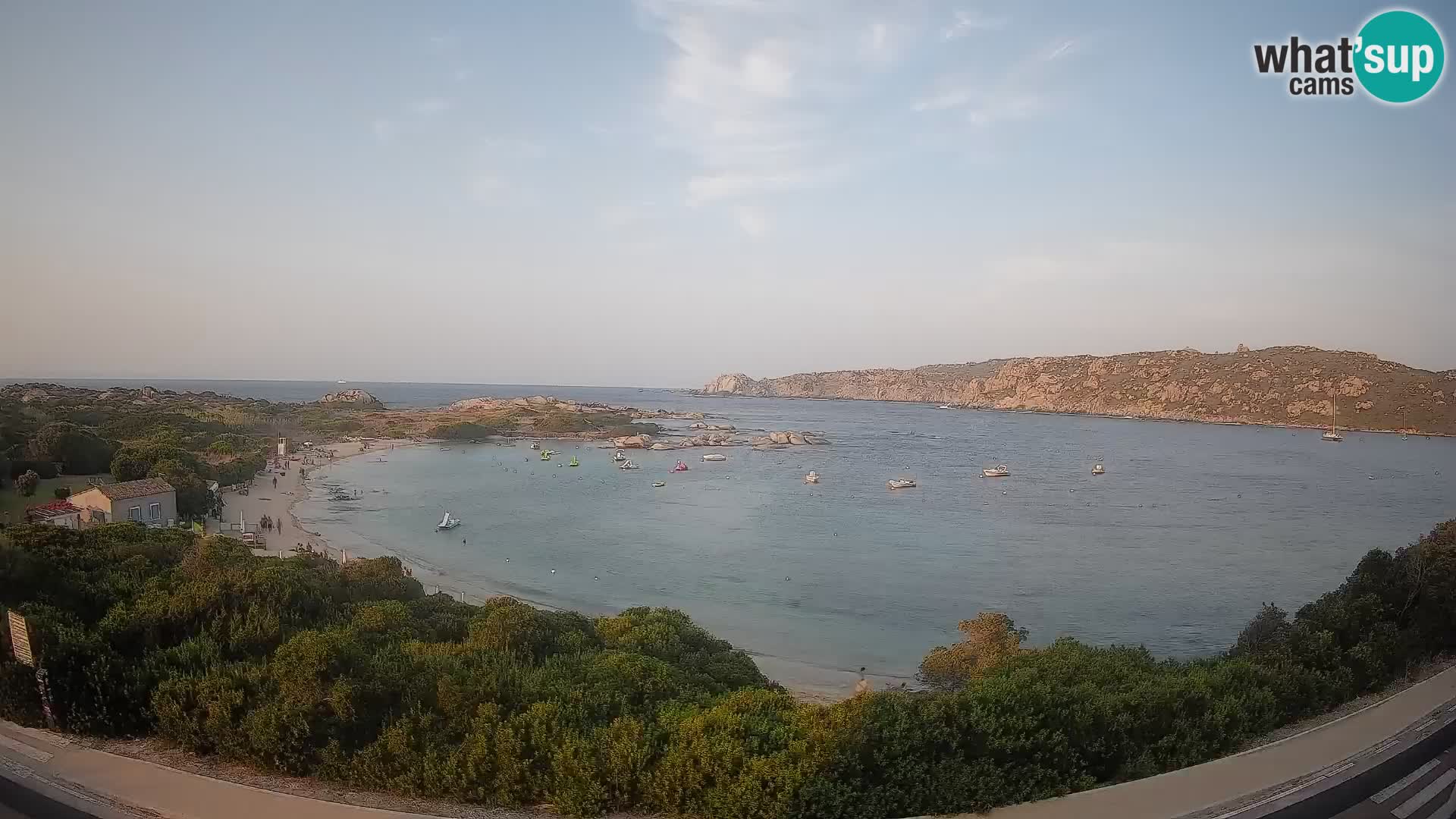 Webcam Rena di Levante – Live View from Capo Testa