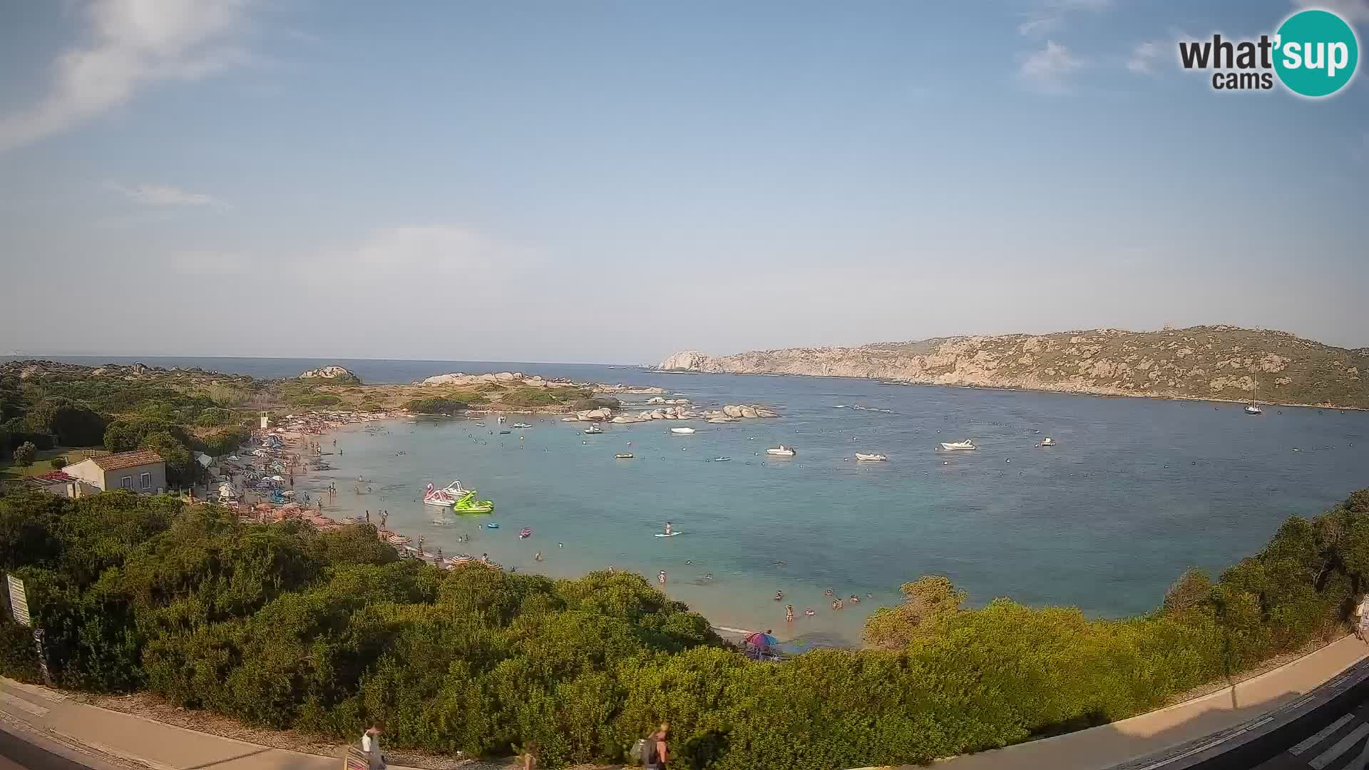Webcam Rena di Levante – Live View from Capo Testa