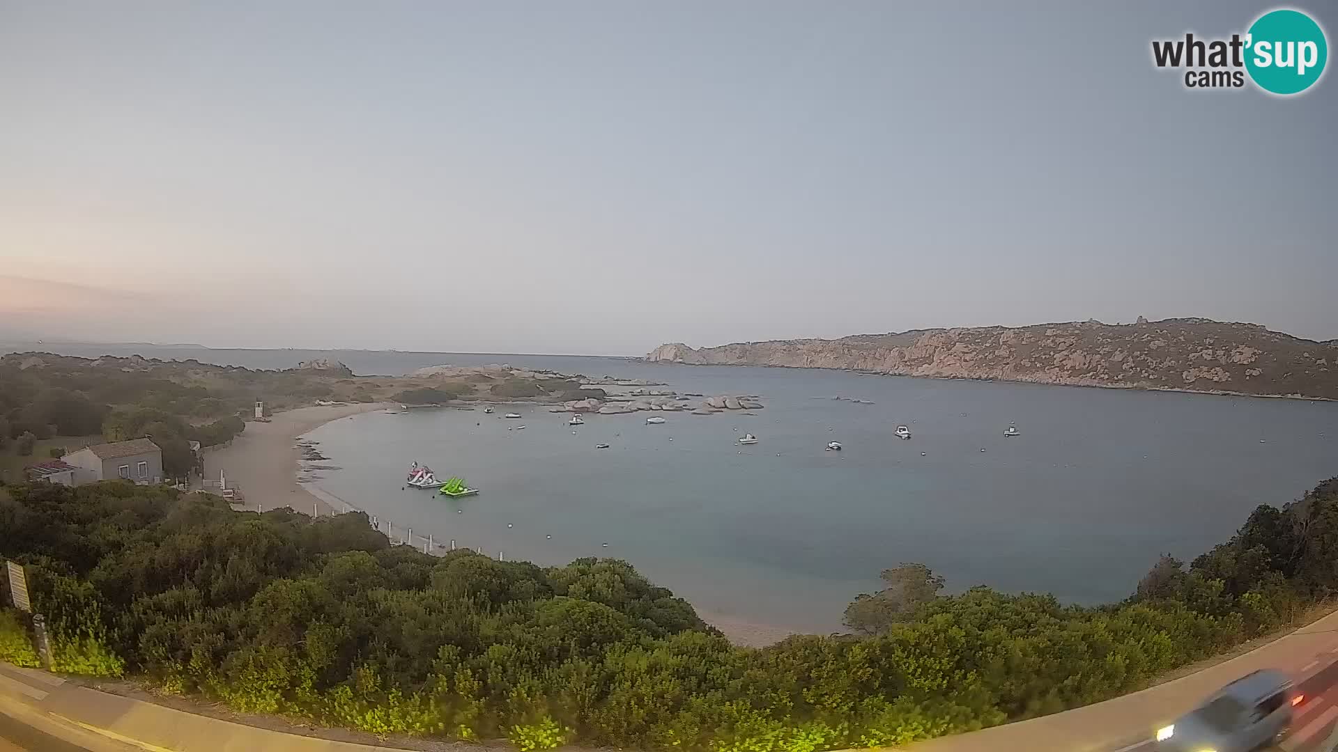 Webcam Rena di Levante – Live View from Capo Testa