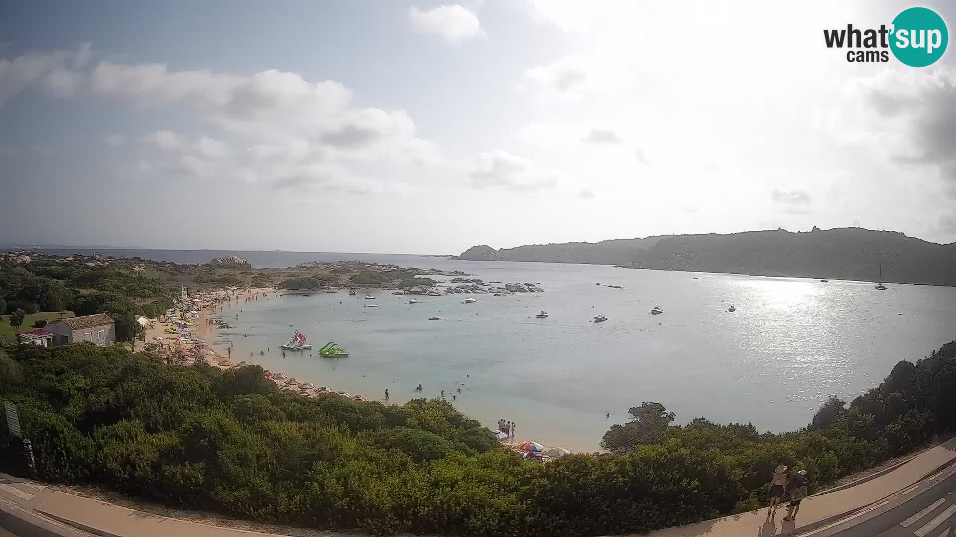 Webcam Rena di Levante – Live View from Capo Testa