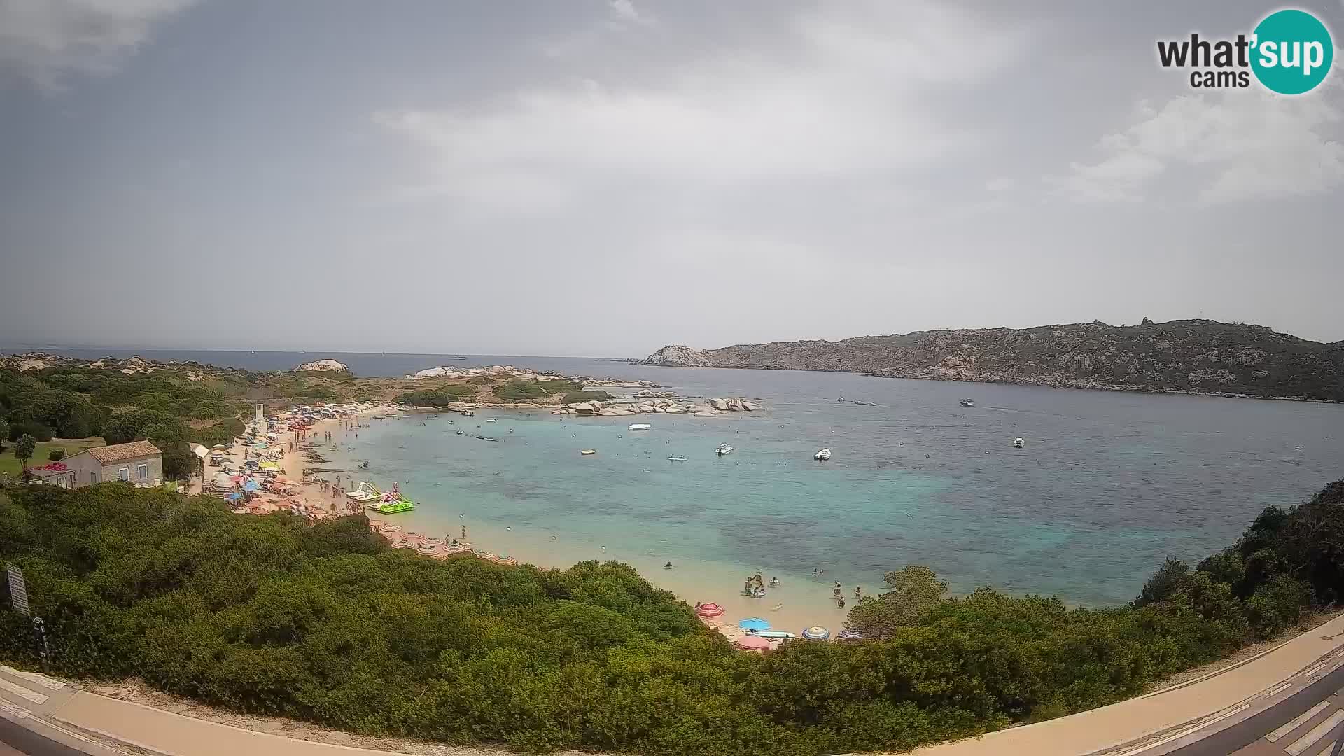 Web kamera Rena di Levante – Pogled uživo s Capo Testa