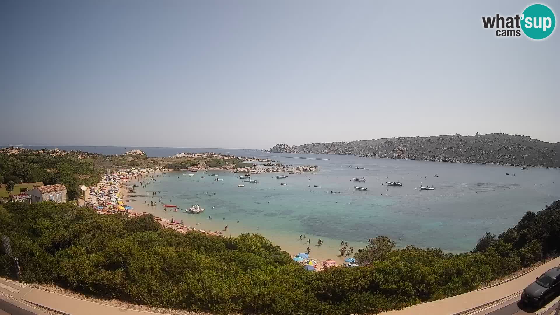 Webcam Rena di Levante – Live View from Capo Testa