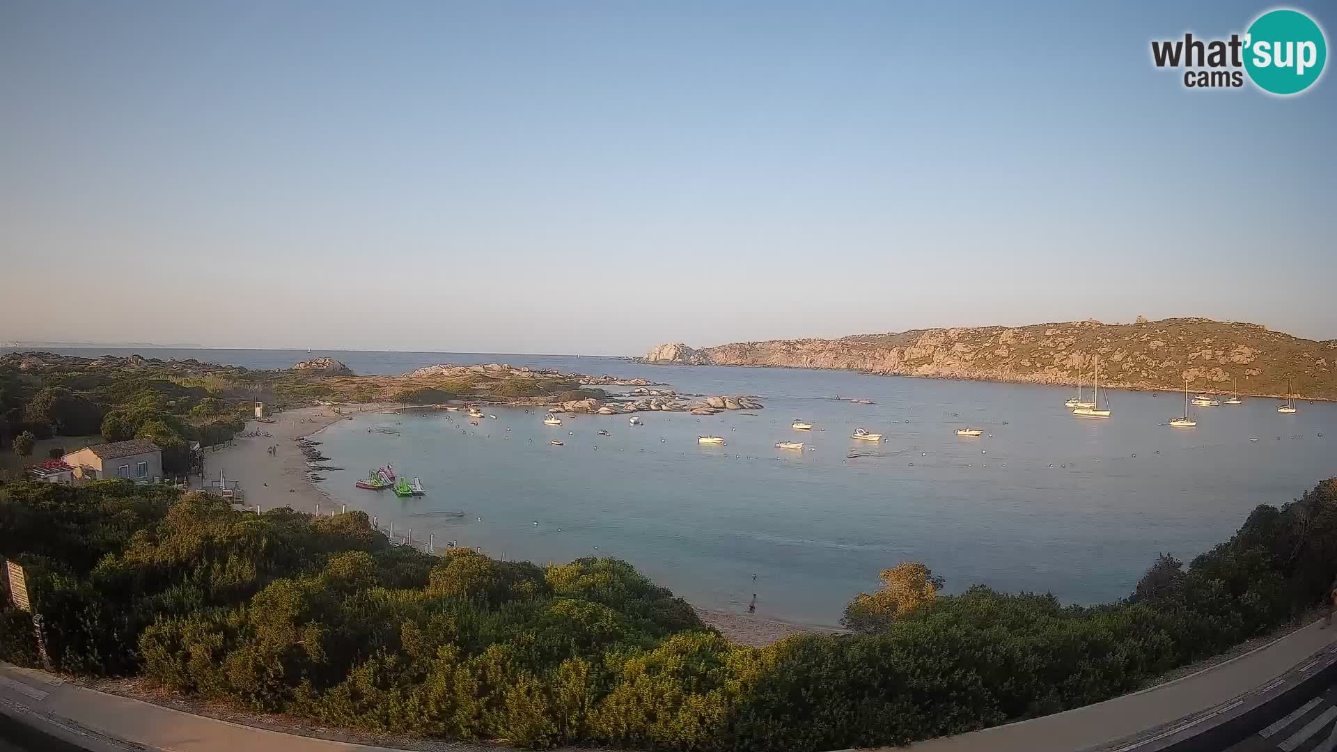 Webcam Rena di Levante – Live View from Capo Testa