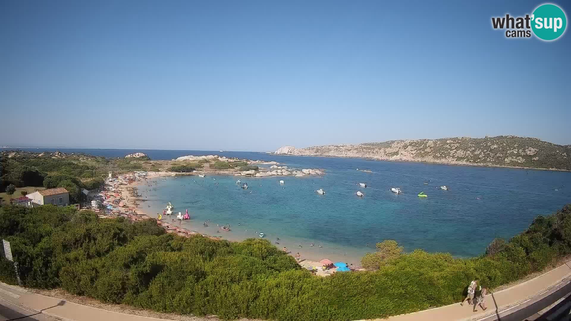 Webcam Rena di Levante – Live View from Capo Testa