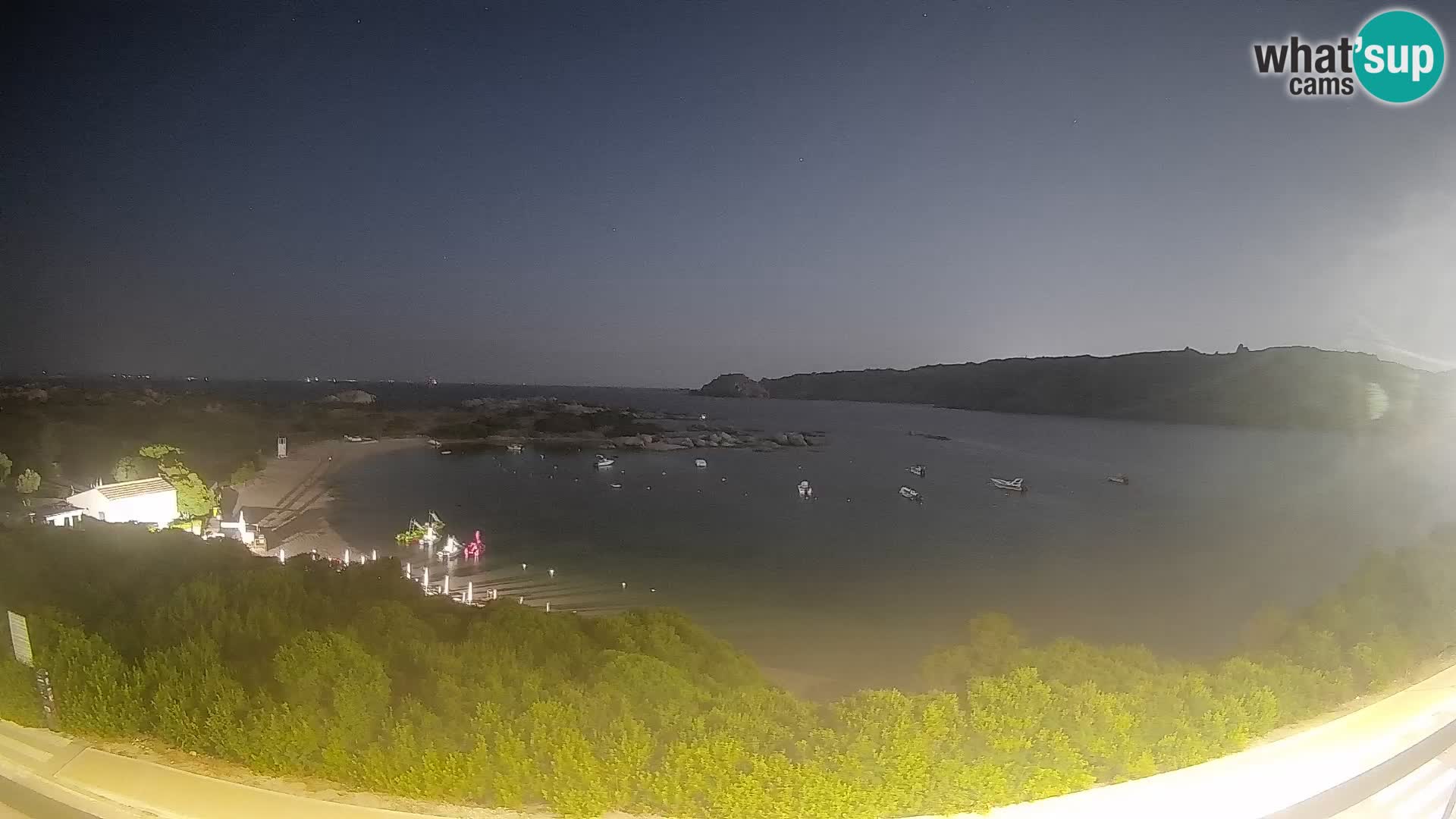 Spletna kamera Rena di Levante – Pogled v živo na Capo Testa