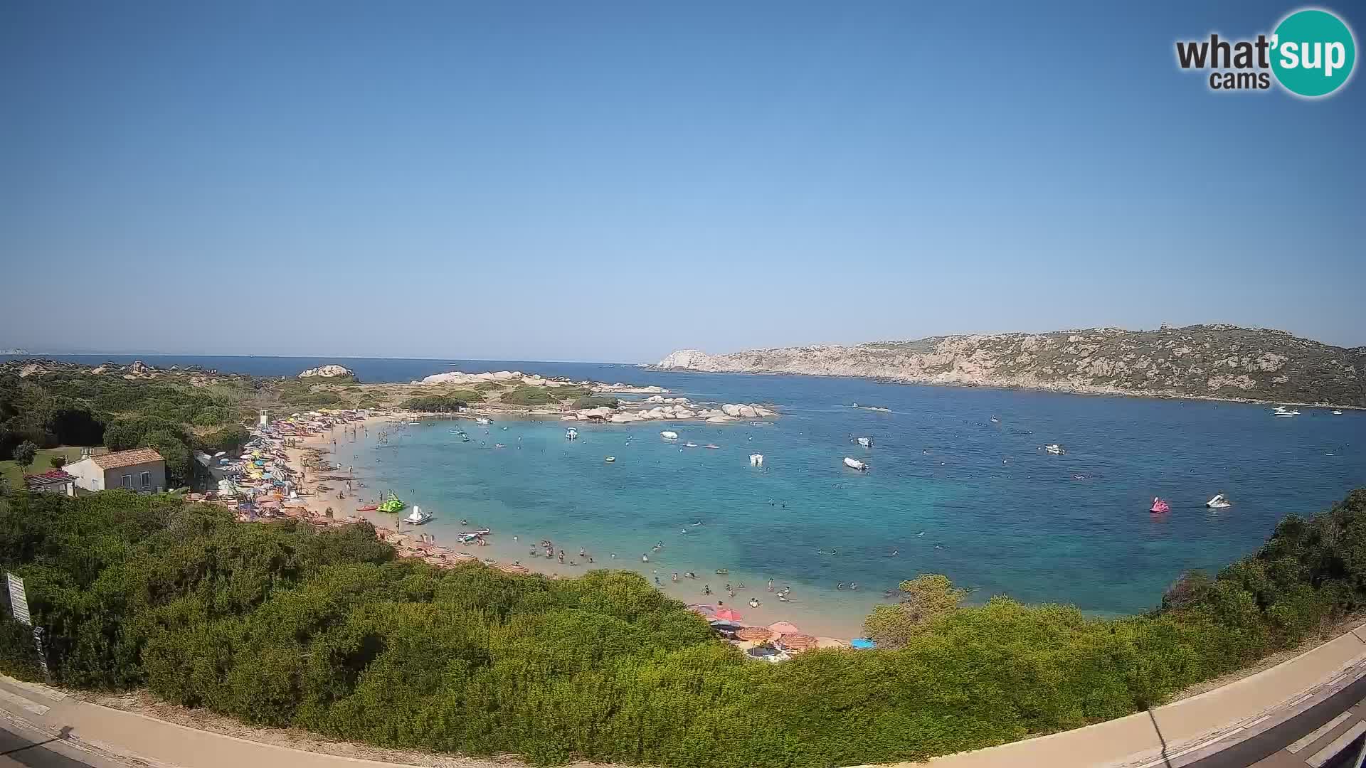 Webcam Rena di Levante – Vista en directo desde Capo Testa