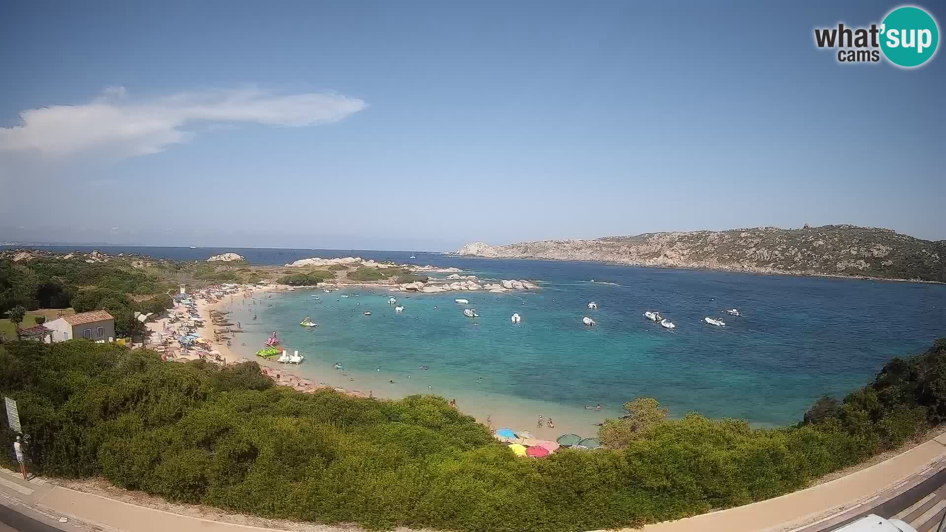 Webcam Rena di Levante – Vue en direct depuis Capo Testa