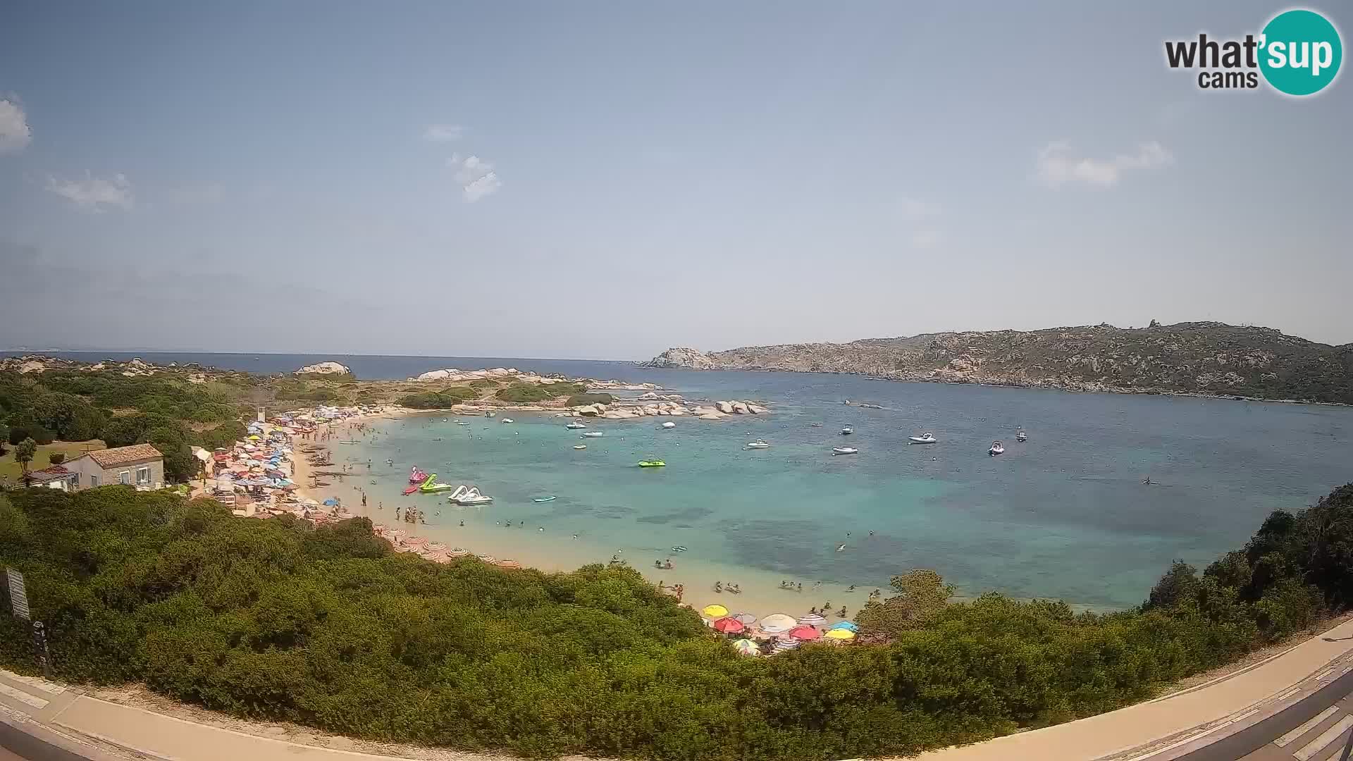 Spletna kamera Rena di Levante – Pogled v živo na Capo Testa