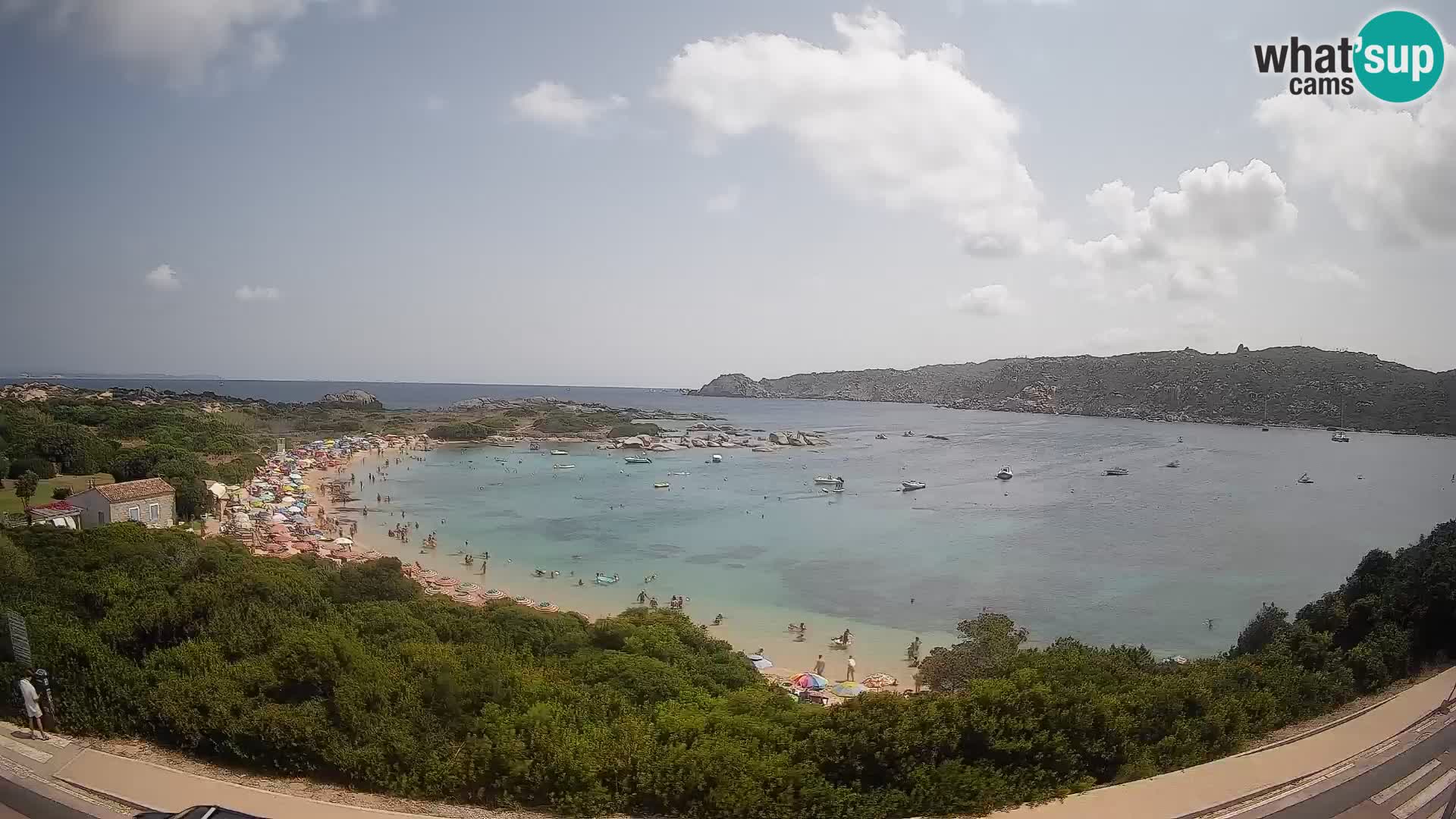 Webcam Rena di Levante – Live View from Capo Testa