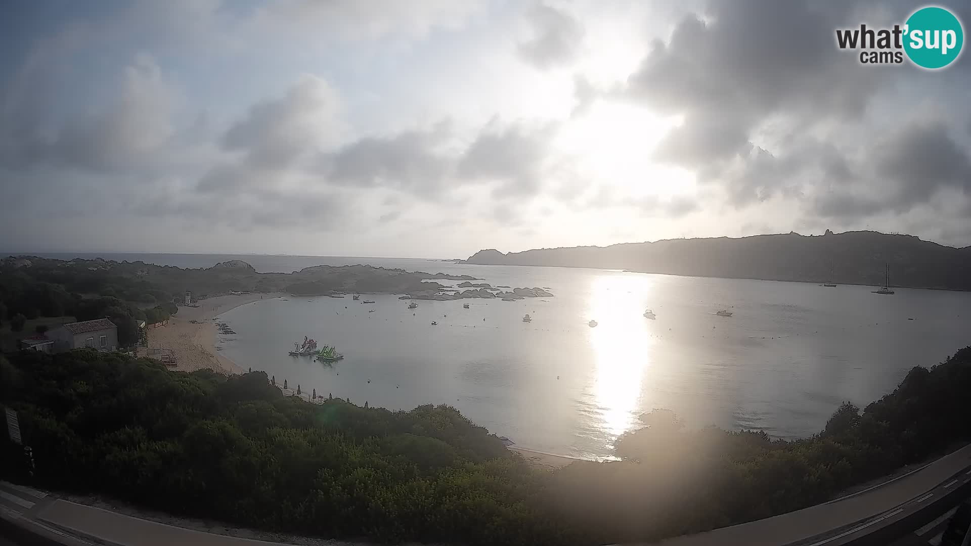 Webcam Rena di Levante – Live View from Capo Testa