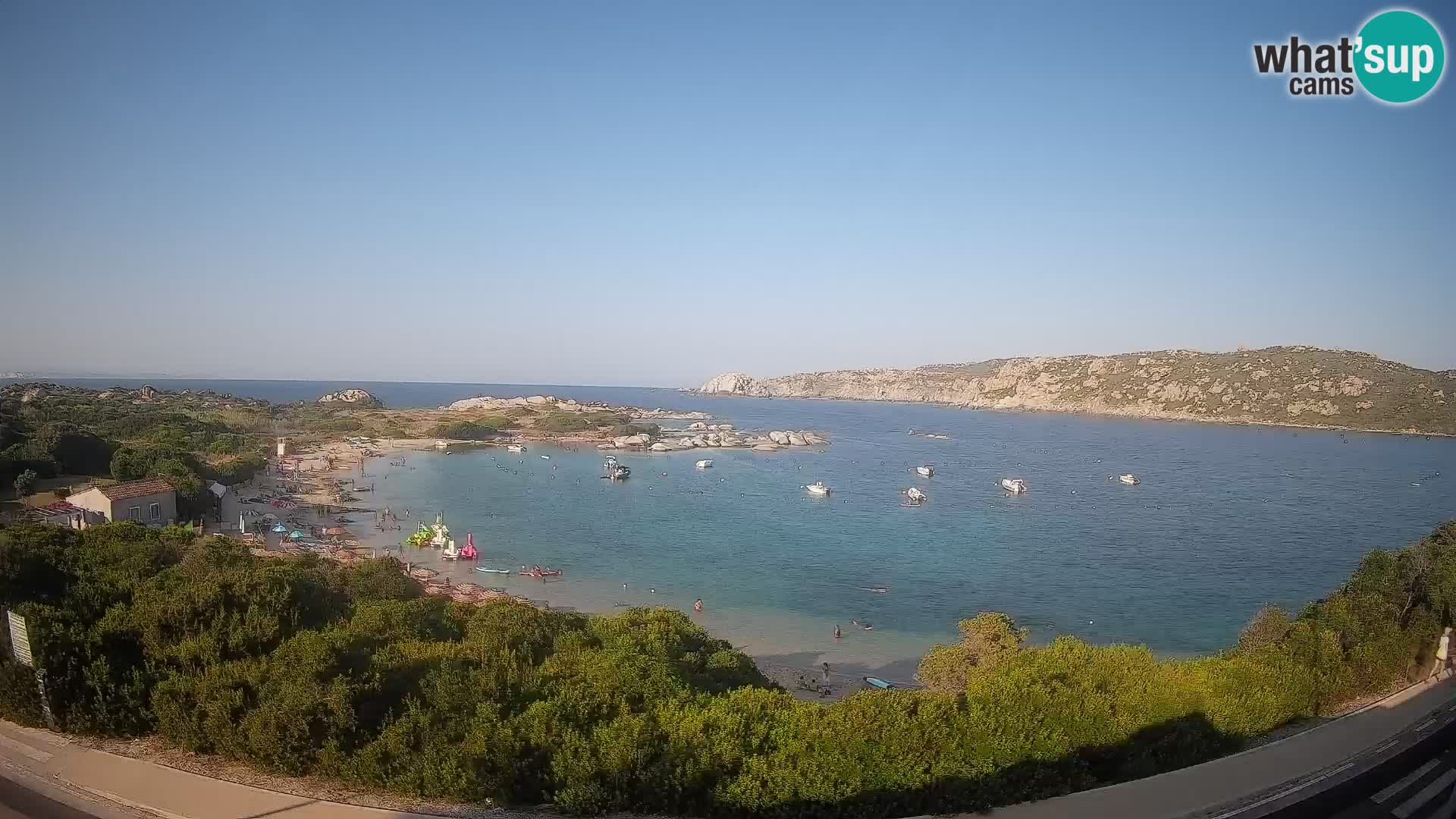 Webcam Rena di Levante – Live View from Capo Testa