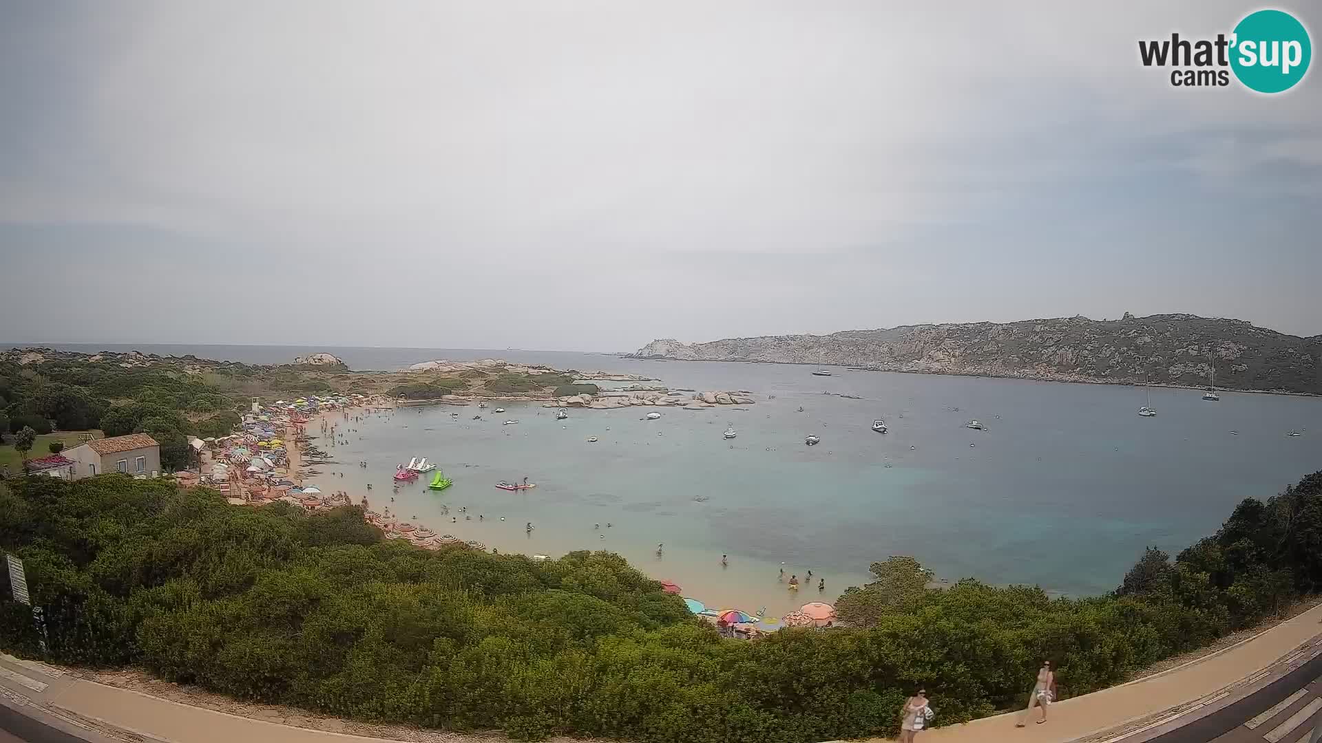 Webcam Rena di Levante – Live View from Capo Testa