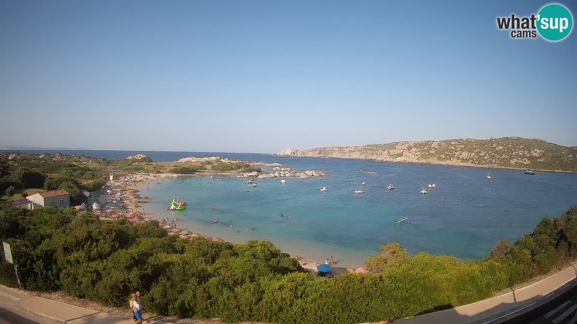 Webcam Rena di Levante – Live View from Capo Testa