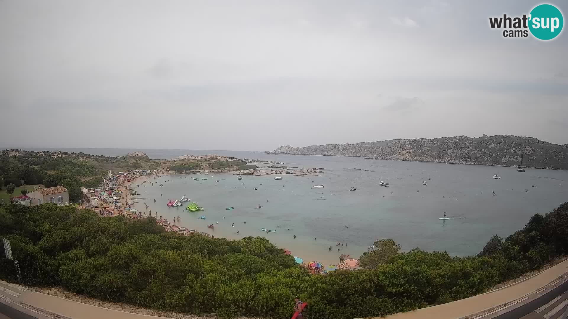 Webcam Rena di Levante – Live View from Capo Testa