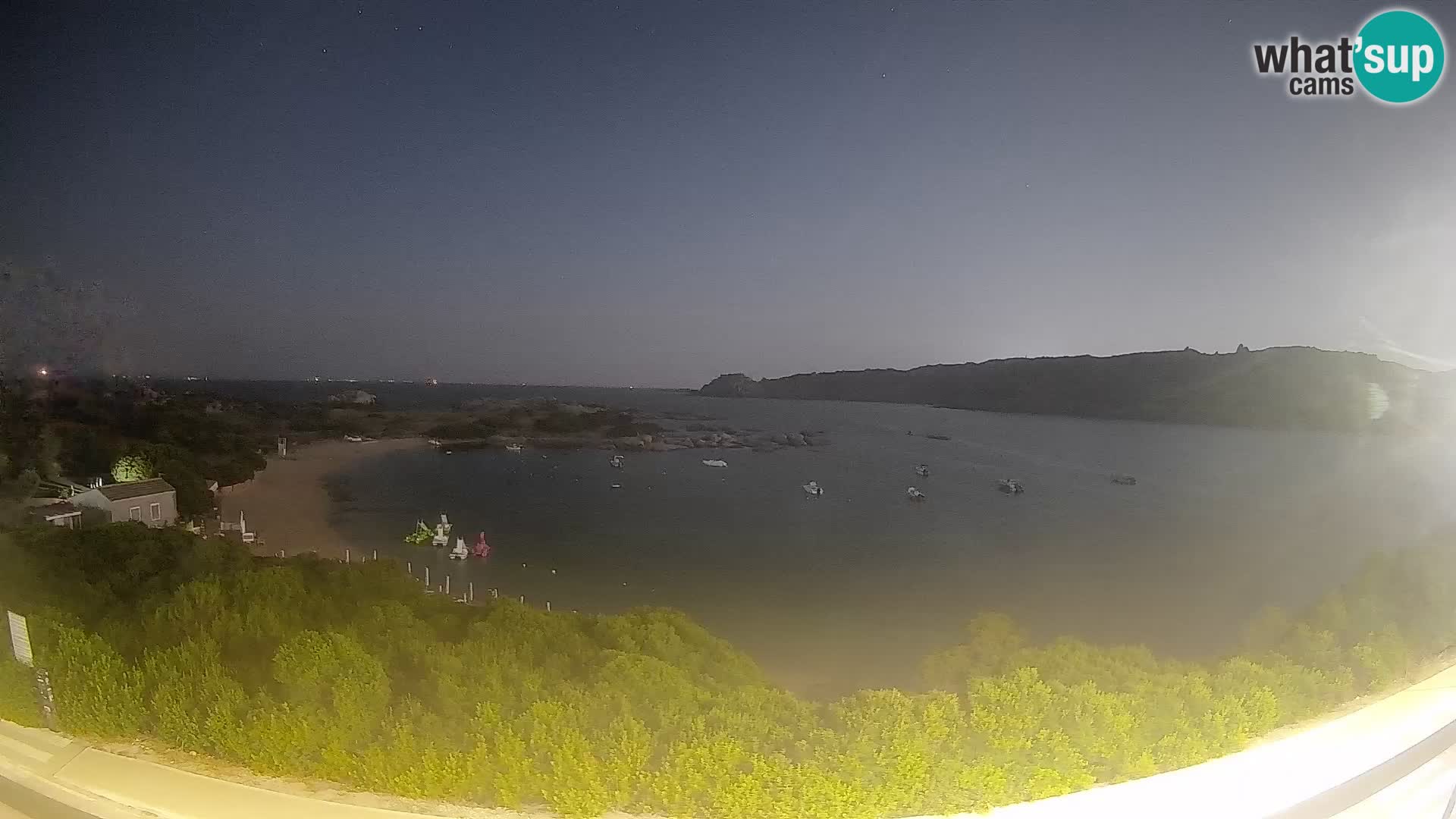 Spletna kamera Rena di Levante – Pogled v živo na Capo Testa