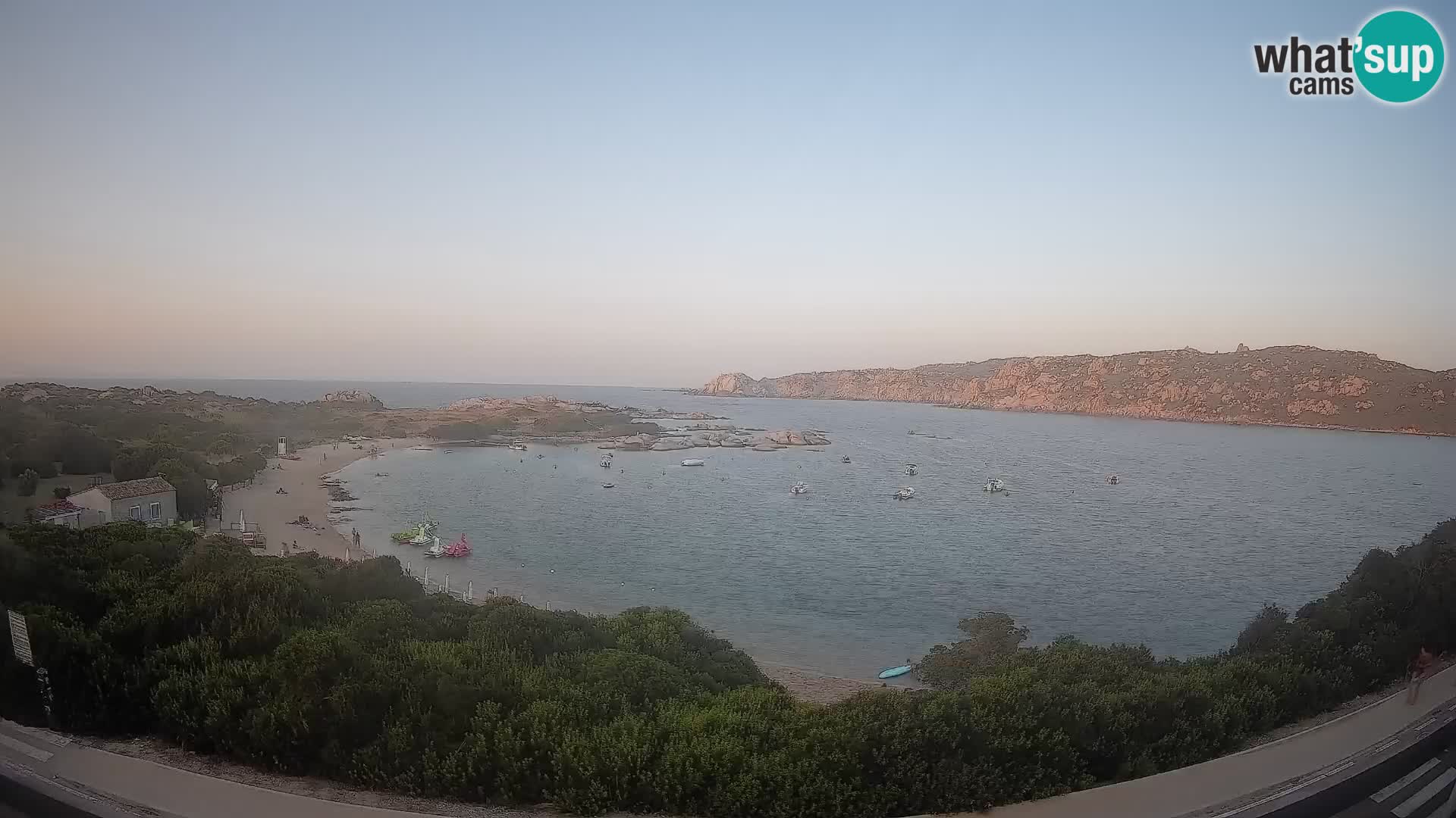 Webcam Rena di Levante – Live View from Capo Testa