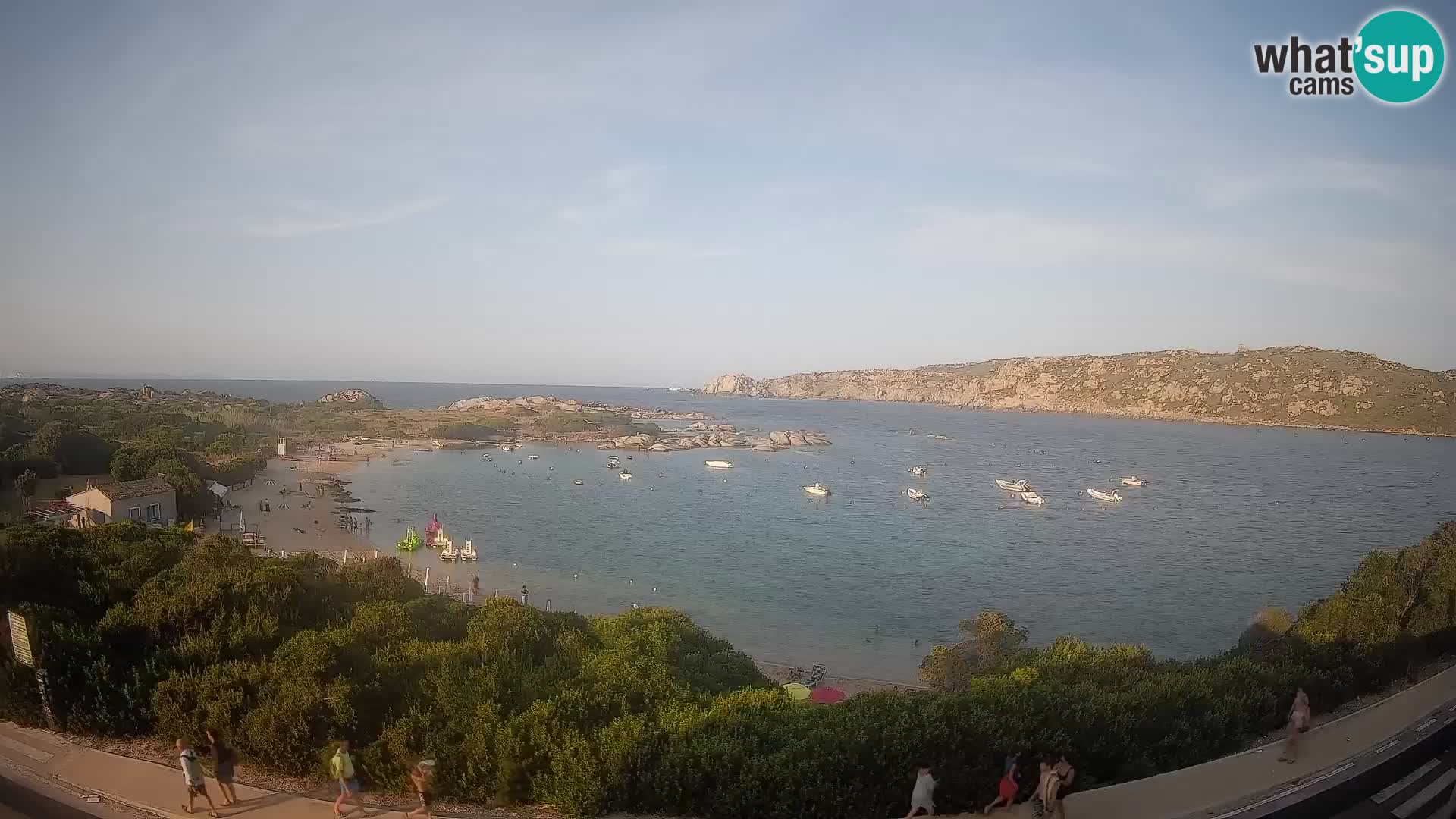 Webcam Rena di Levante – Live View from Capo Testa