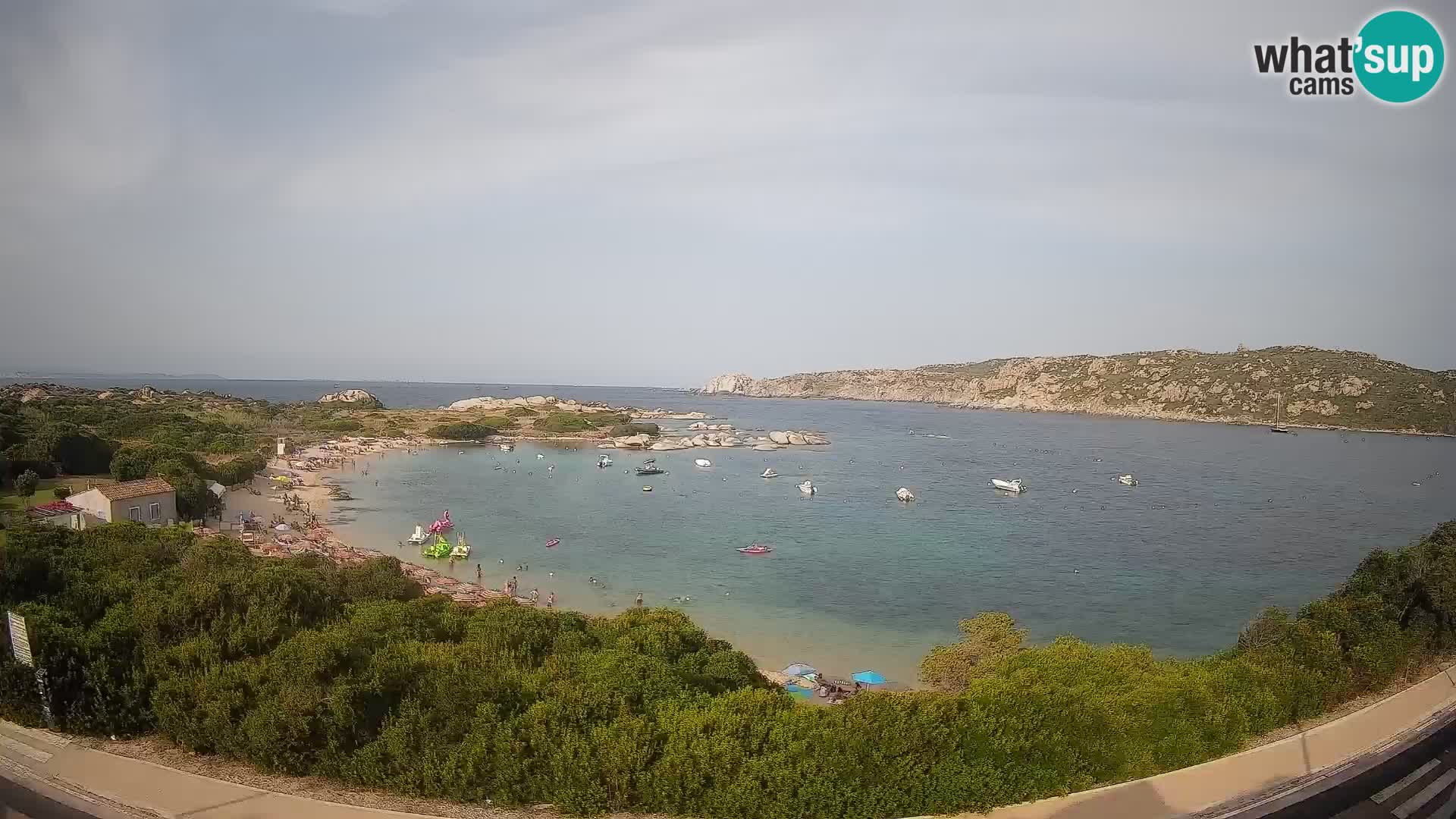 Webcam Rena di Levante – Live View from Capo Testa