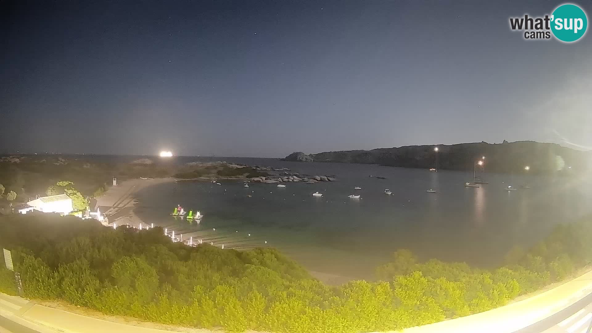 Spletna kamera Rena di Levante – Pogled v živo na Capo Testa