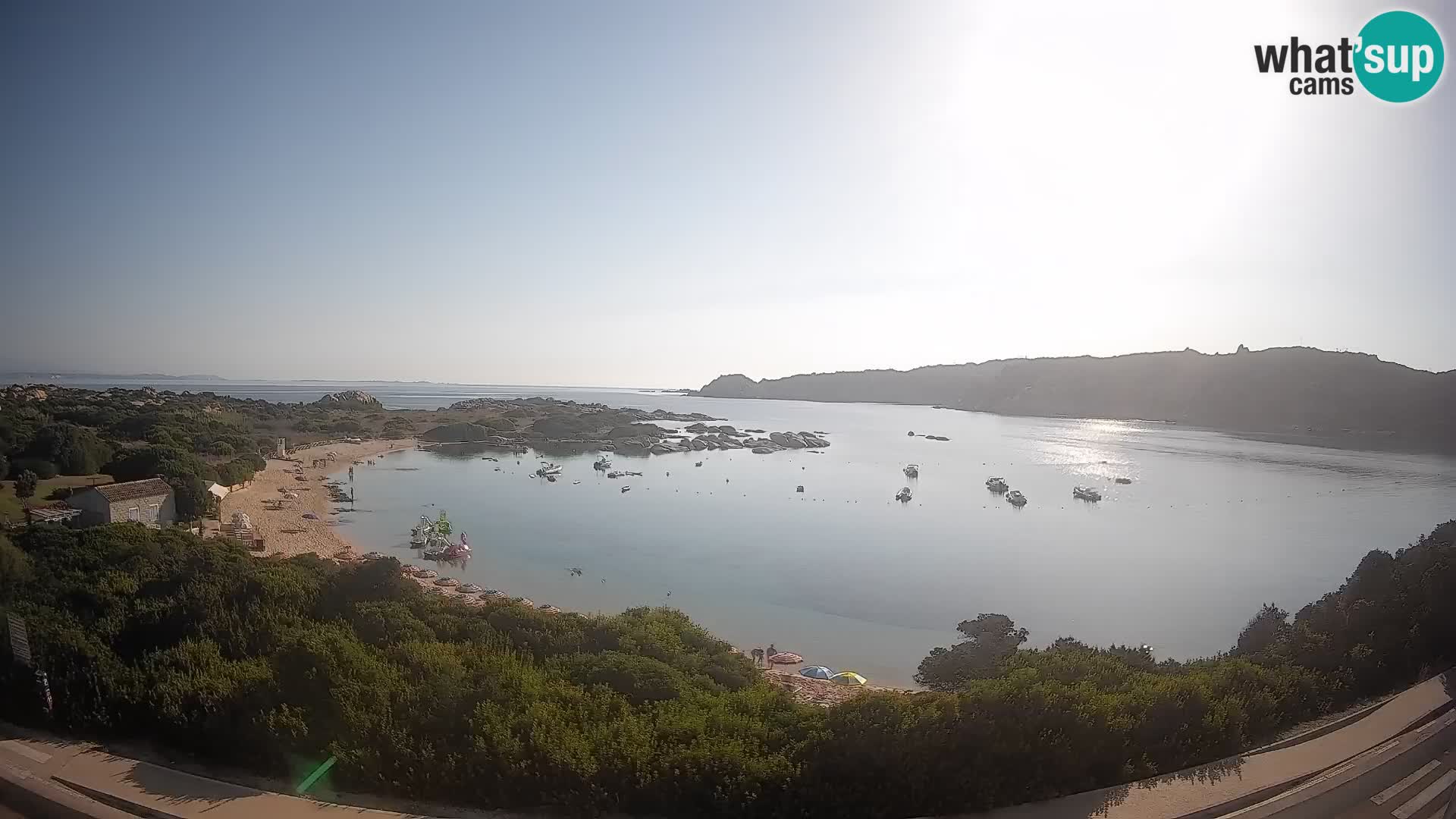 Spletna kamera Rena di Levante – Pogled v živo na Capo Testa