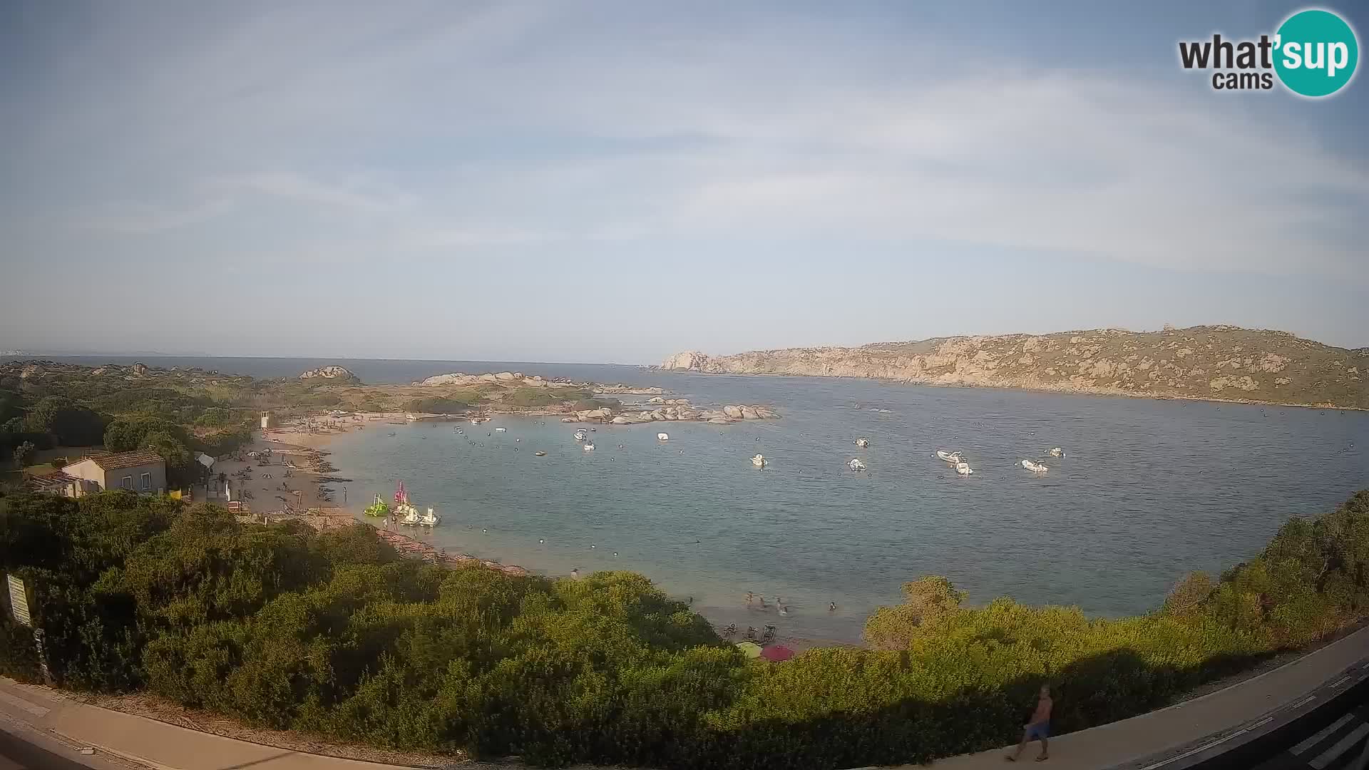 Spletna kamera Rena di Levante – Pogled v živo na Capo Testa