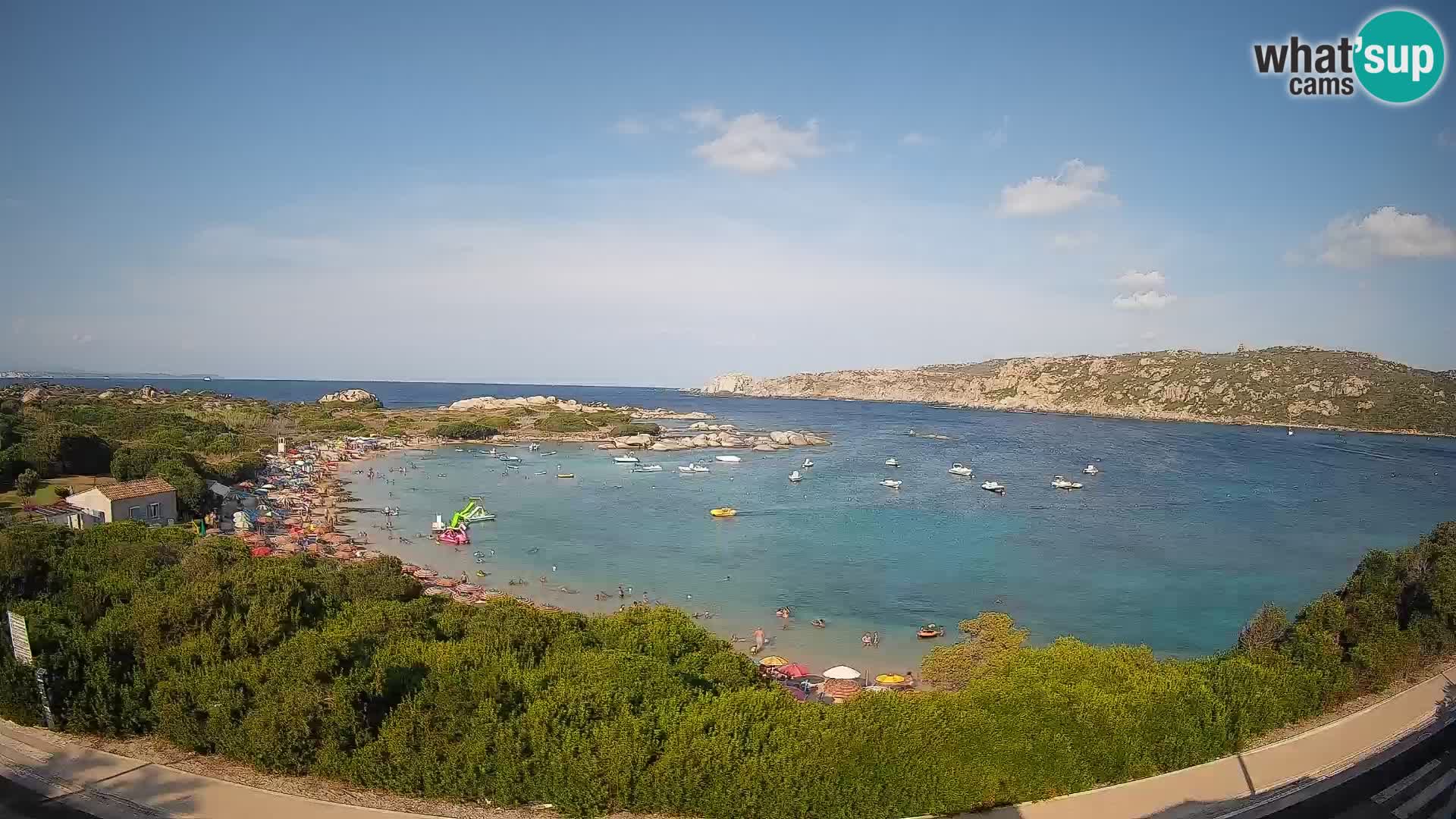Spletna kamera Rena di Levante – Pogled v živo na Capo Testa