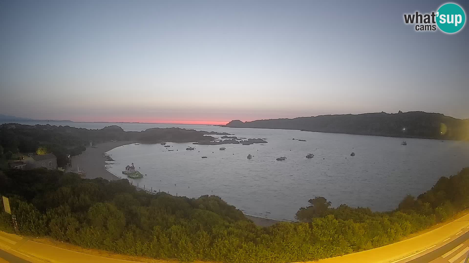 Webcam Rena di Levante – Live View from Capo Testa