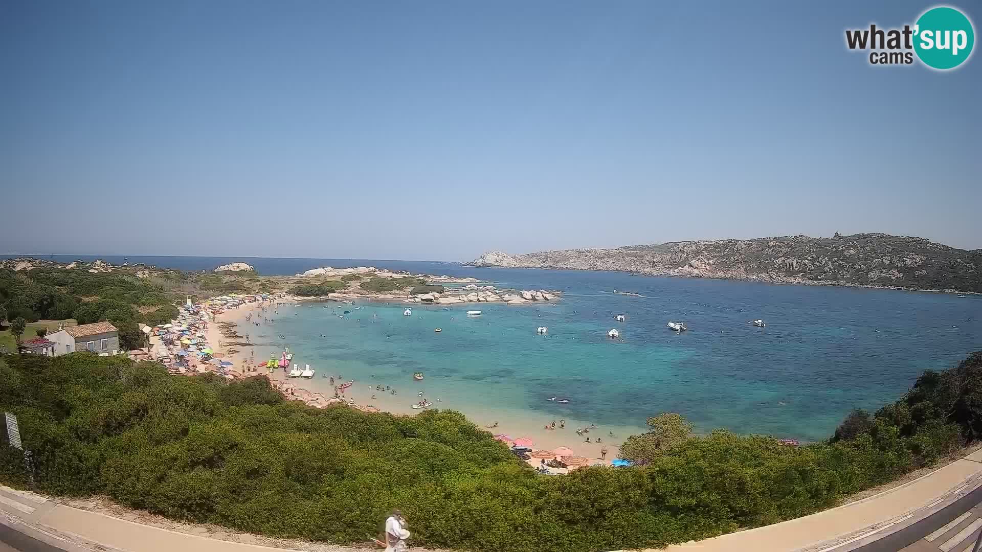 Webcam Rena di Levante – Live View from Capo Testa