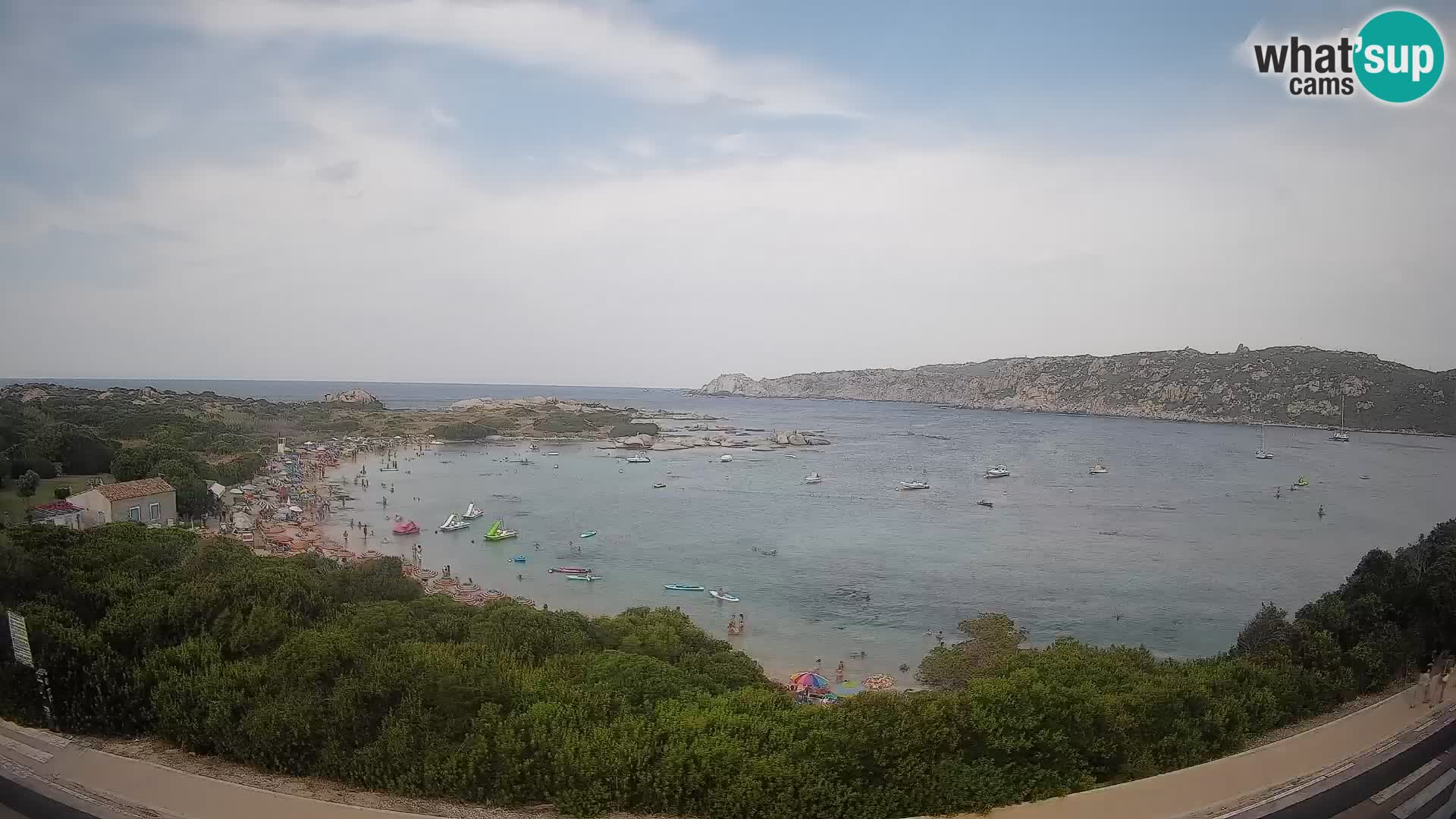 Webcam Rena di Levante – Live View from Capo Testa