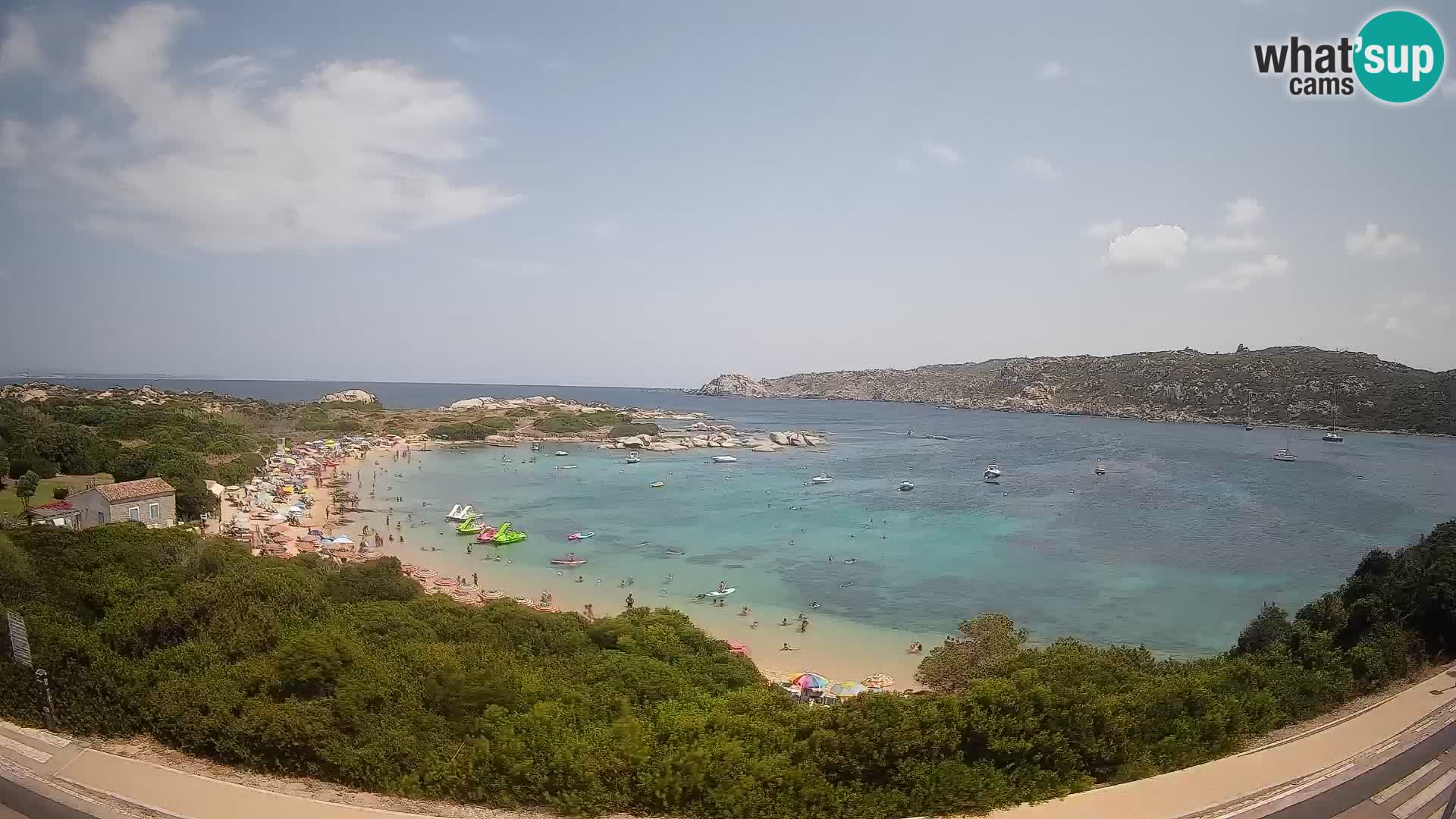 Webcam Rena di Levante – Vista live da Capo Testa