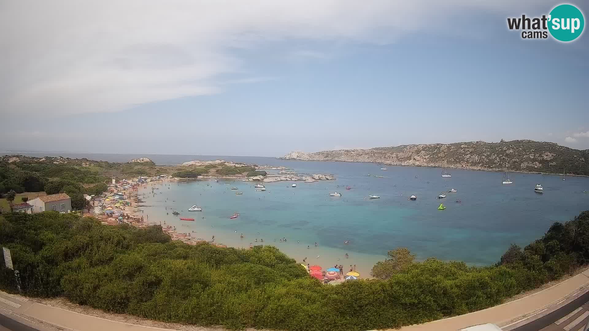 Webcam Rena di Levante – Live View from Capo Testa